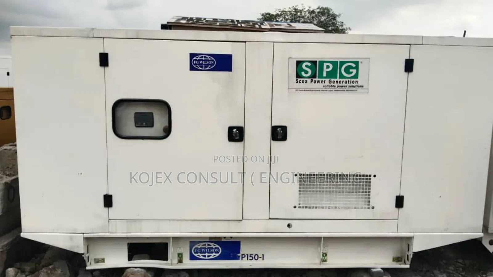 Fg Wilson Brand New, Neatly Used 150kva Soundproof Generator