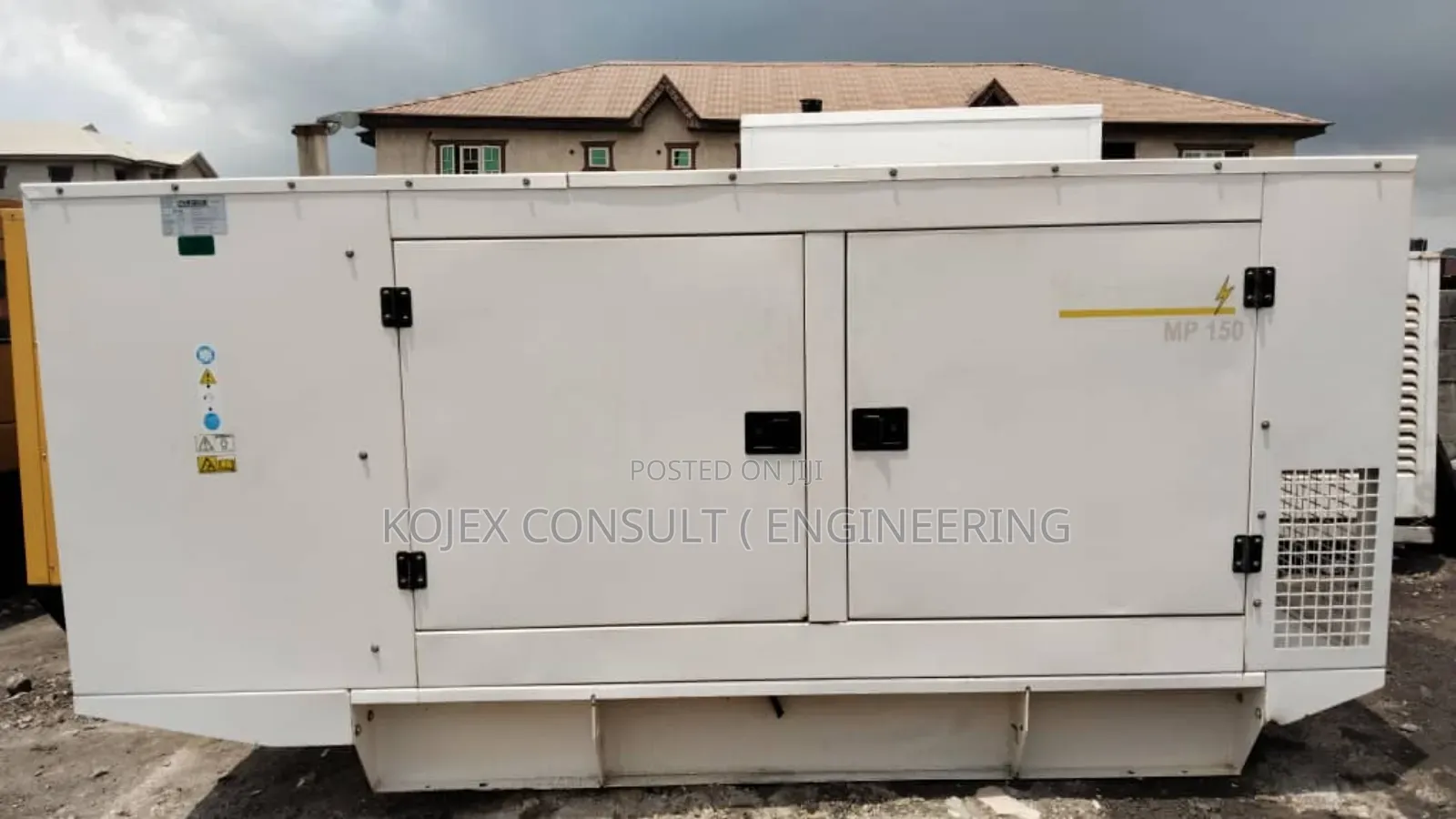 150kva Marapco Soundproof Generator at 21.5m* 800hrs
