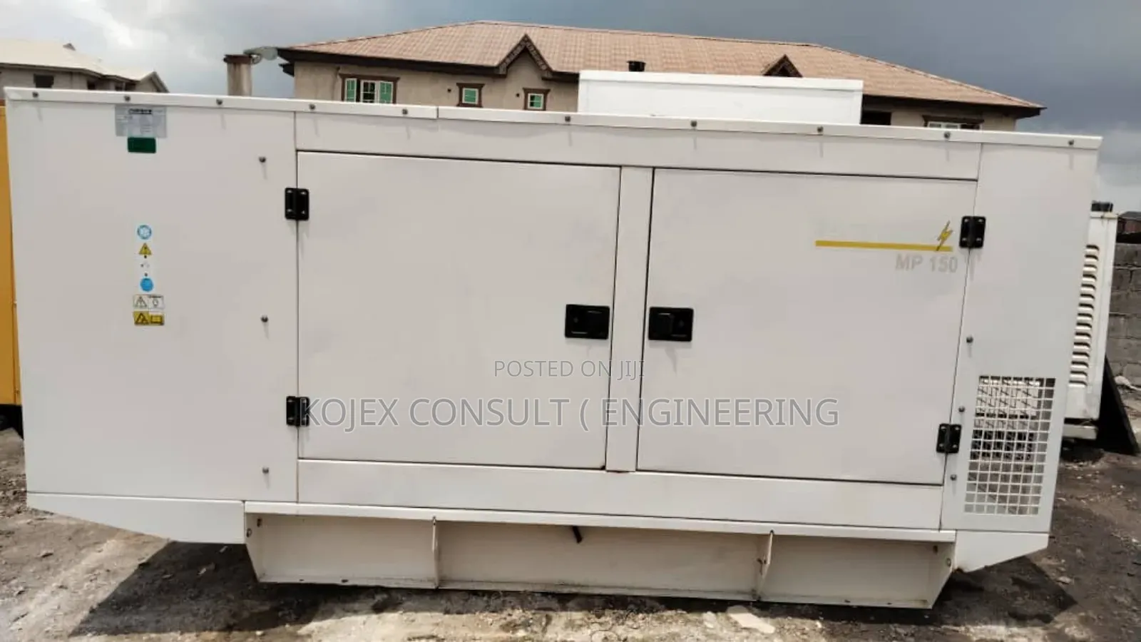 150kva Marapco Soundproof Generator at 21.5m* 800hrs