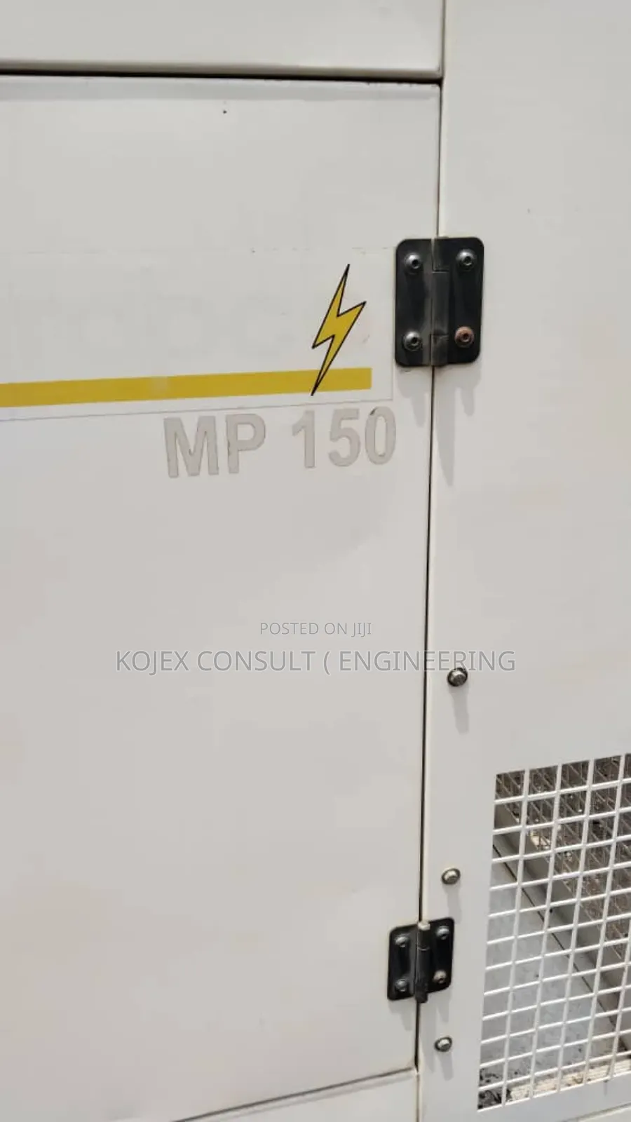 150kva Marapco Soundproof Generator at 21.5m* 800hrs