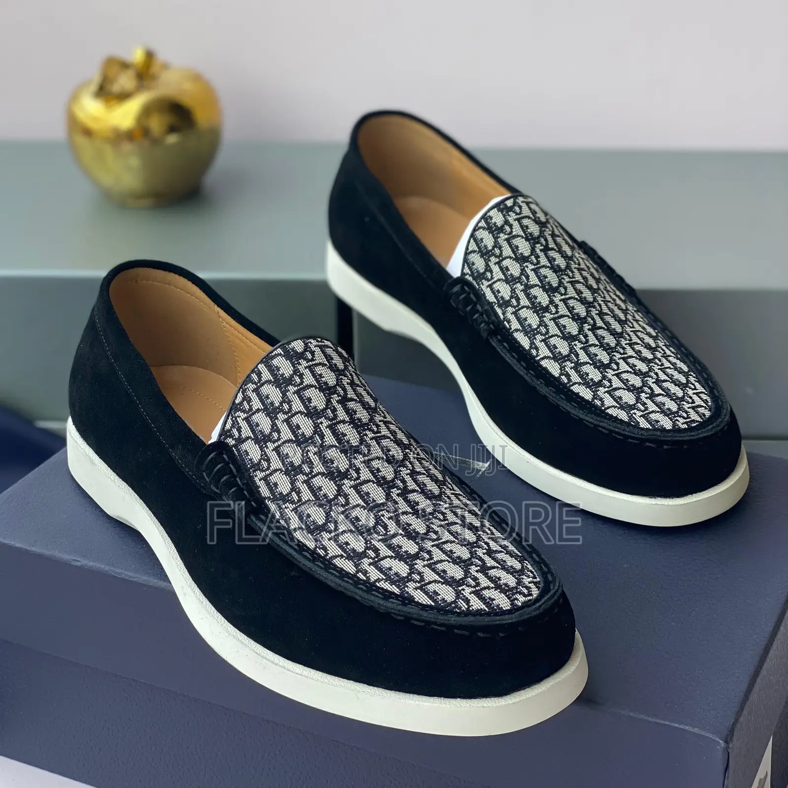 Original Christian Dior Moccasin Loafers Shoes