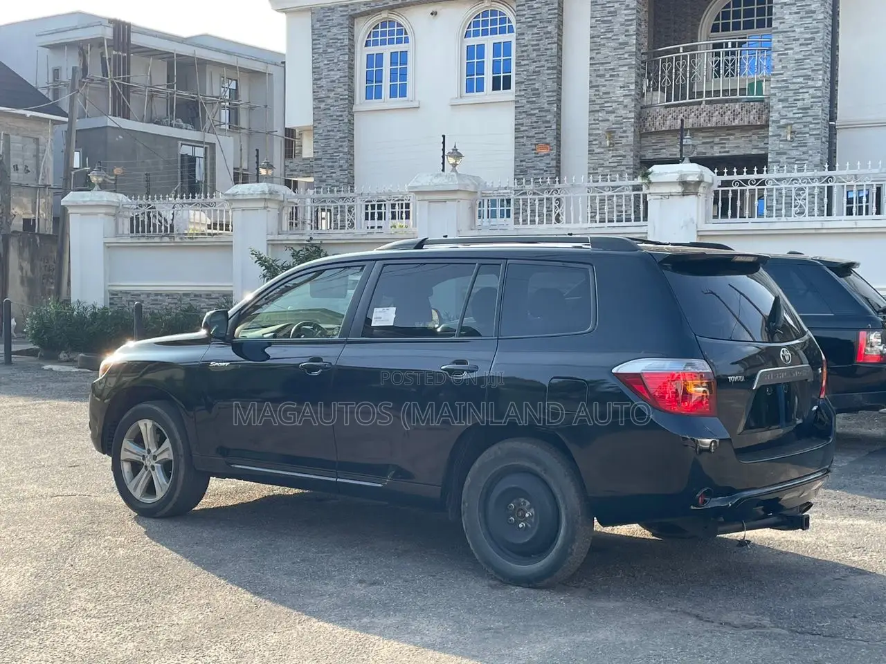 Toyota Highlander Sport 2008 Black