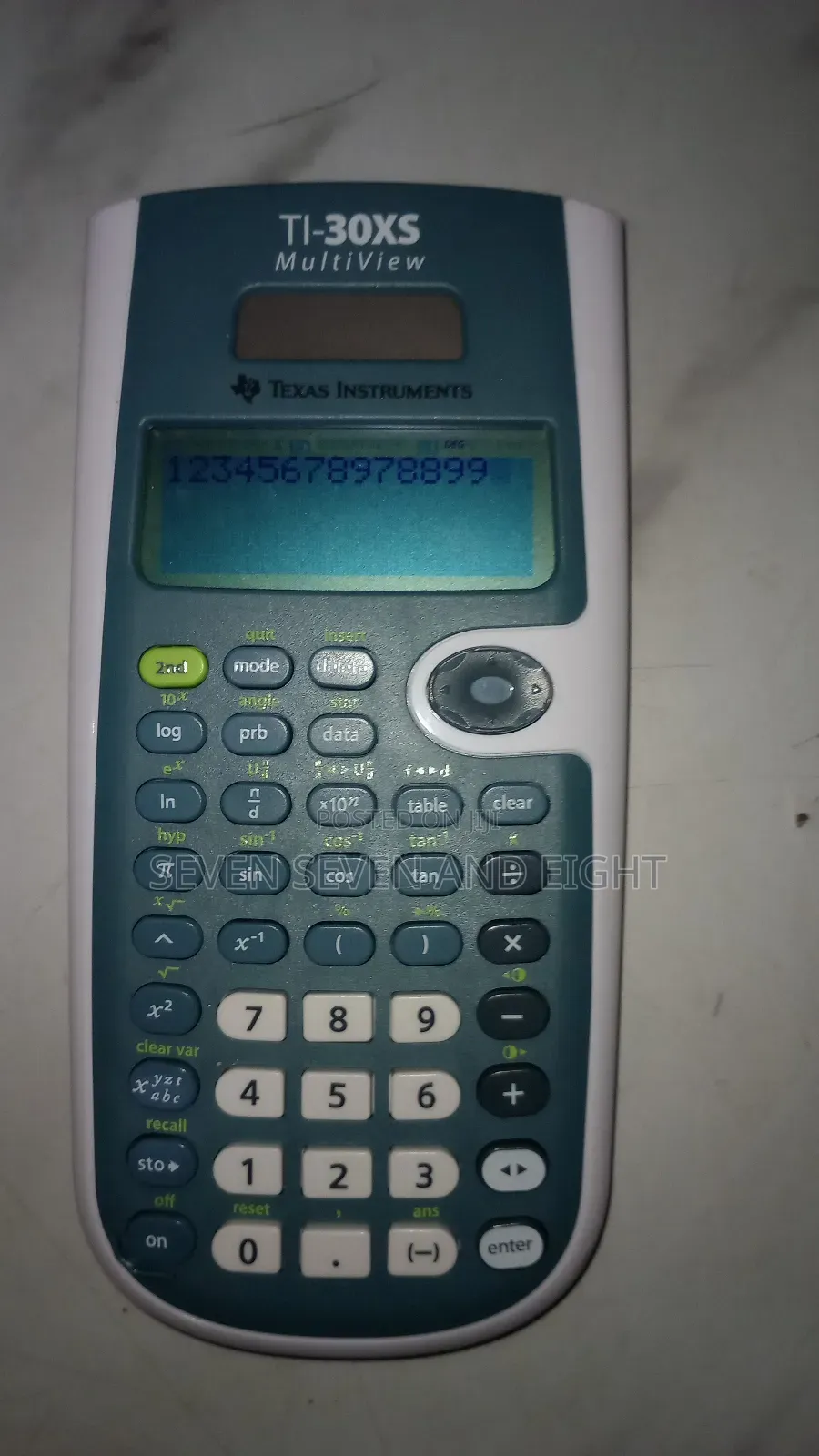 Texas Instruments Ti 30xs Calculator for Sat, Act, and Ap