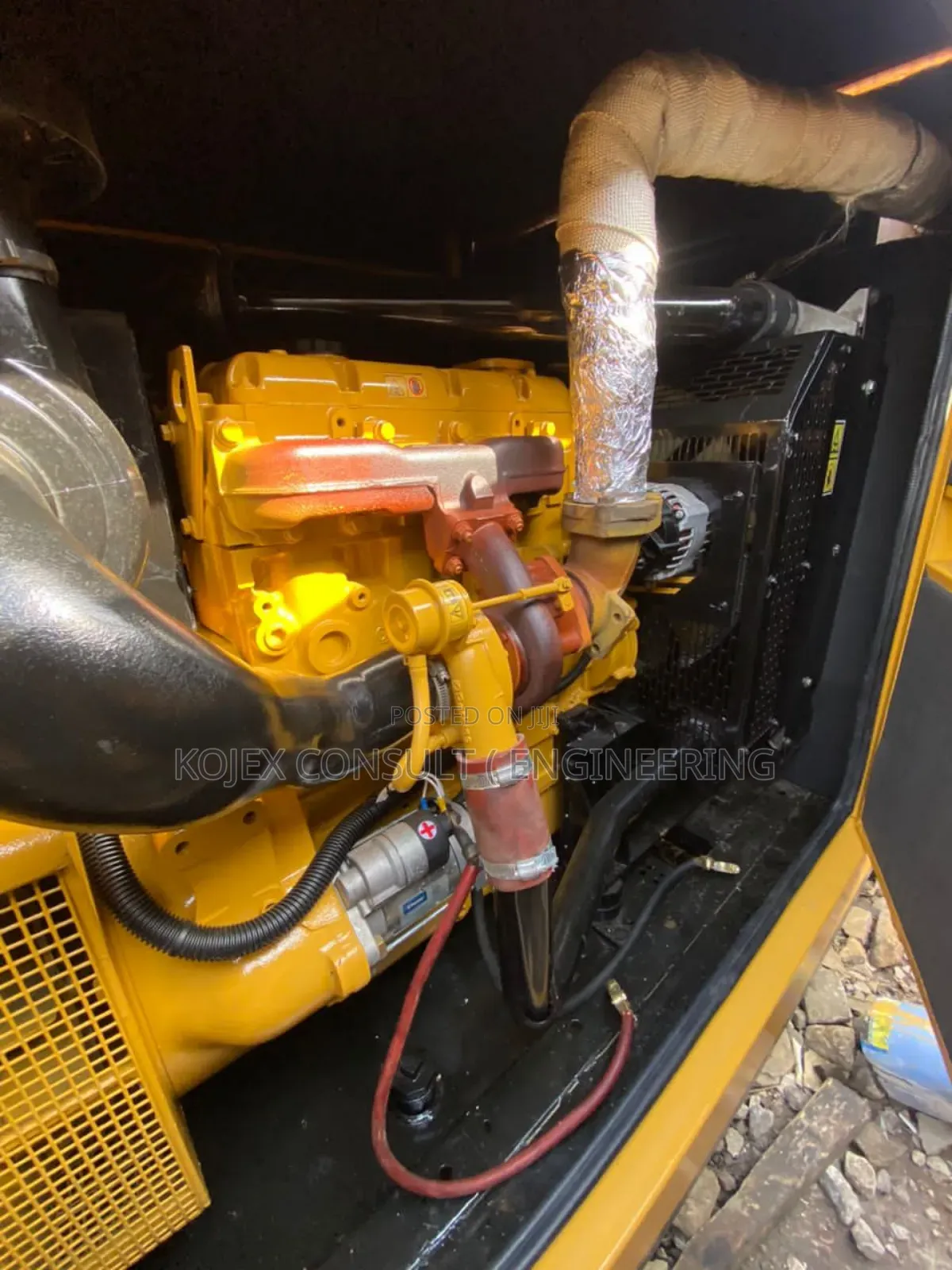 100kva Cat Mantrac Soundproof Generator at 13.9m*