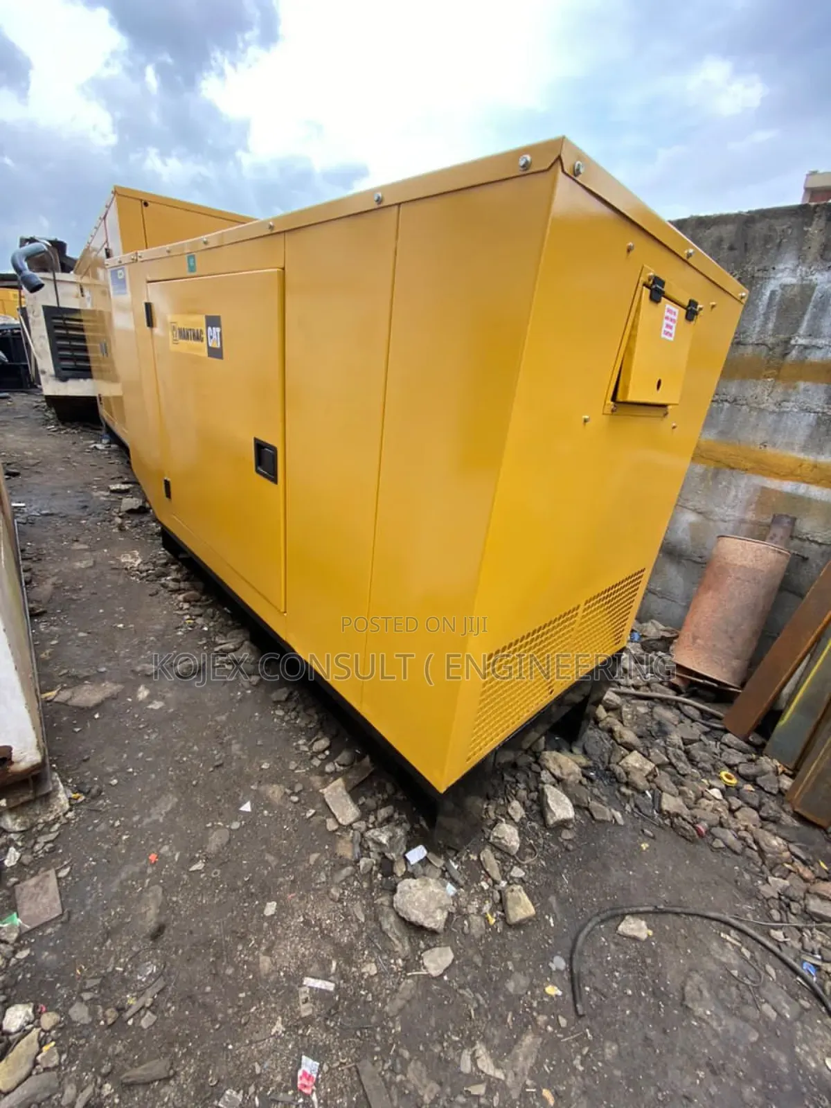 100kva Cat Mantrac Soundproof Generator at 13.9m*