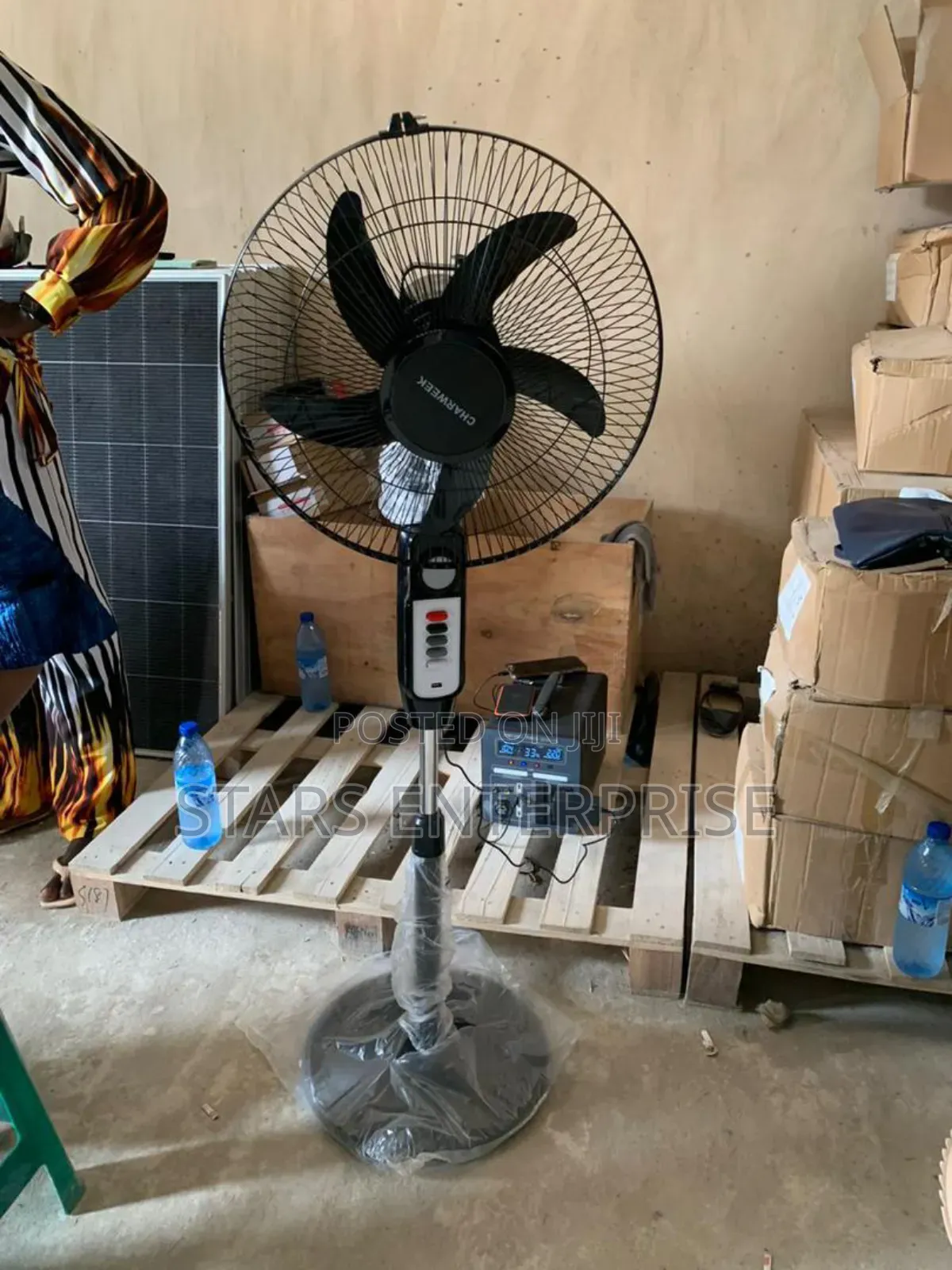 Solar Rechargeable Fan for Homes