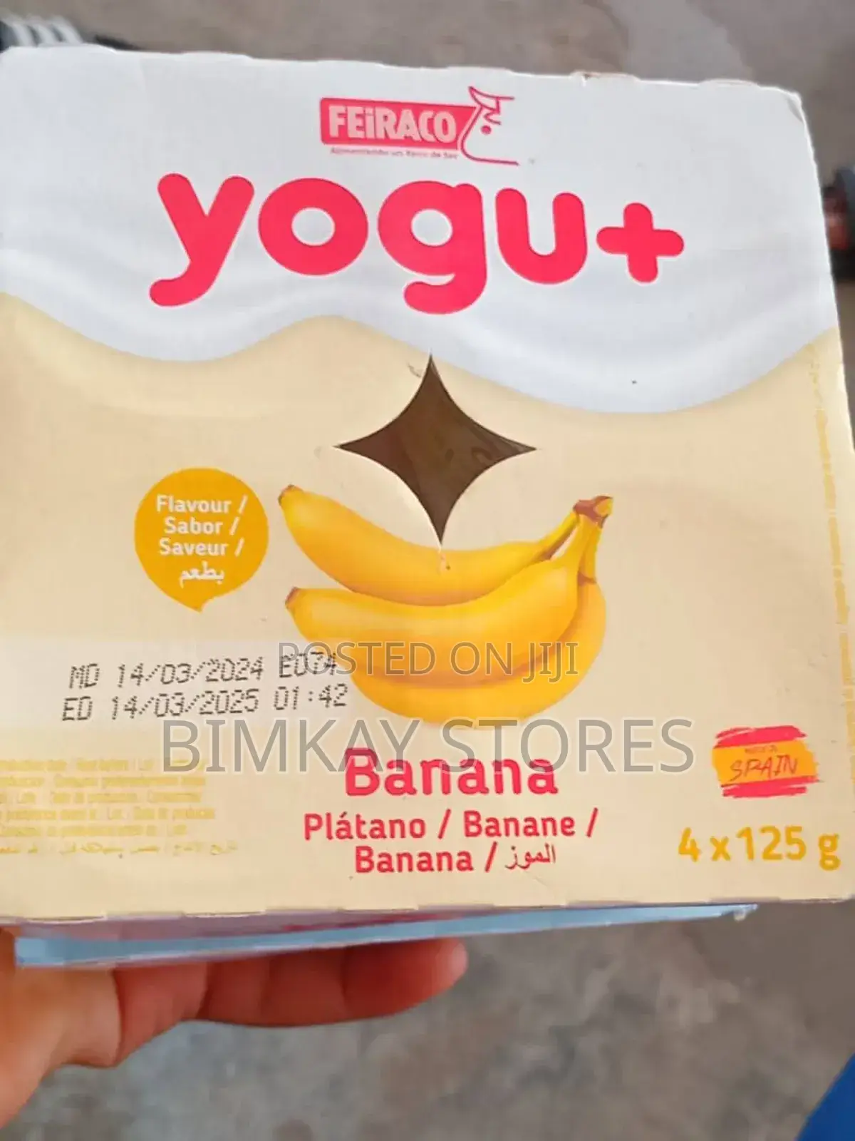Yogu Plus Yoghurt From 6 Months, Kids and Adults.