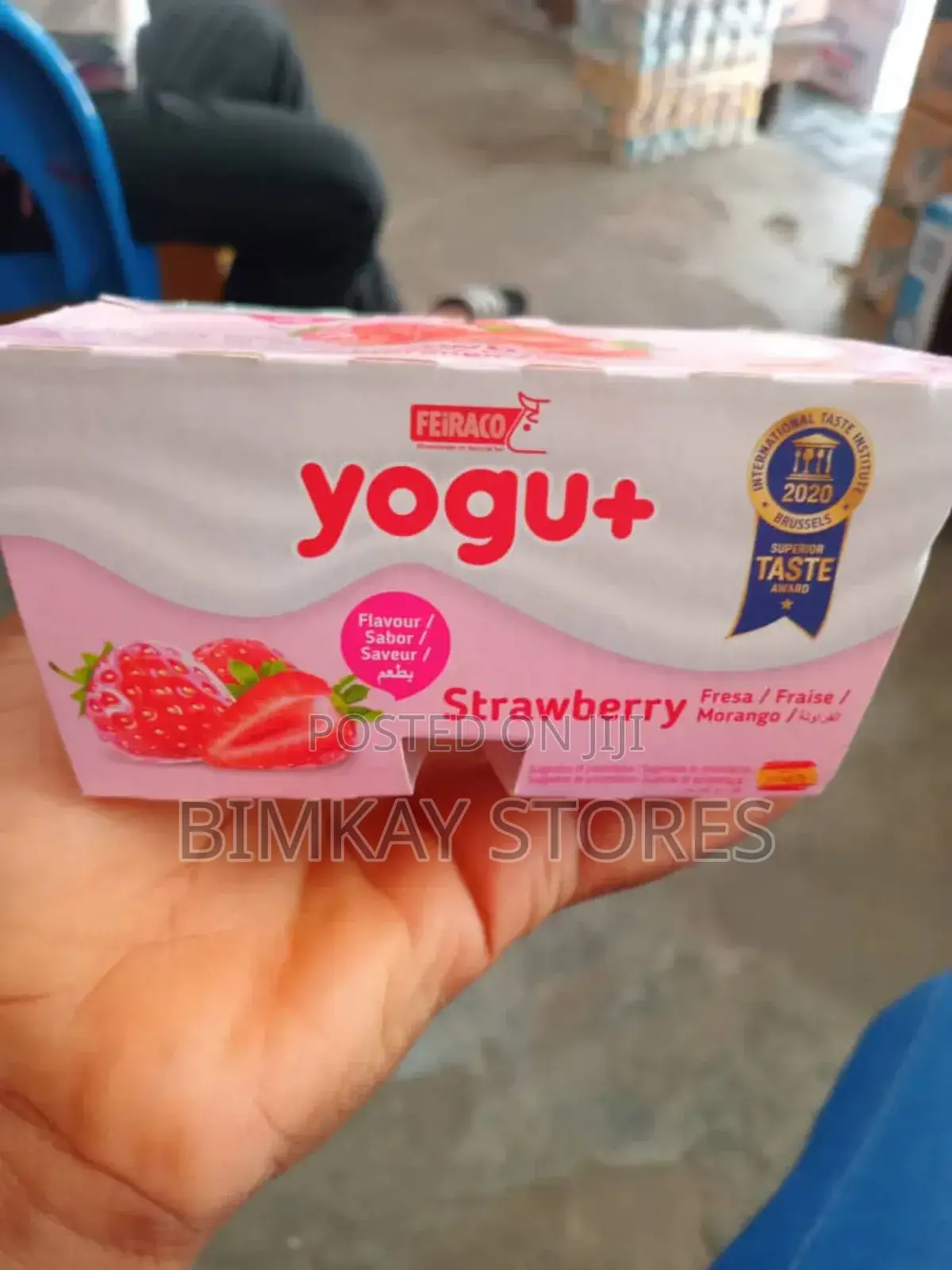 Yogu Plus Yoghurt From 6 Months, Kids and Adults.