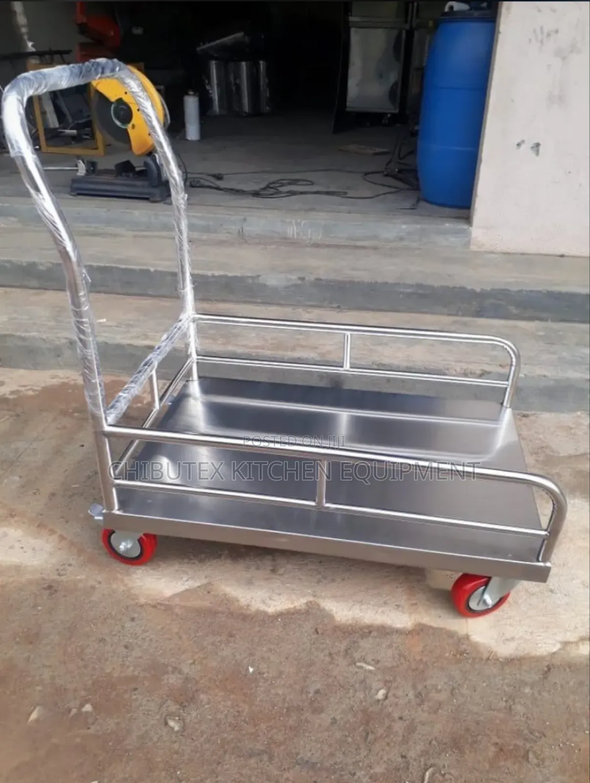 Industria Duty Trolley Stainless Steel