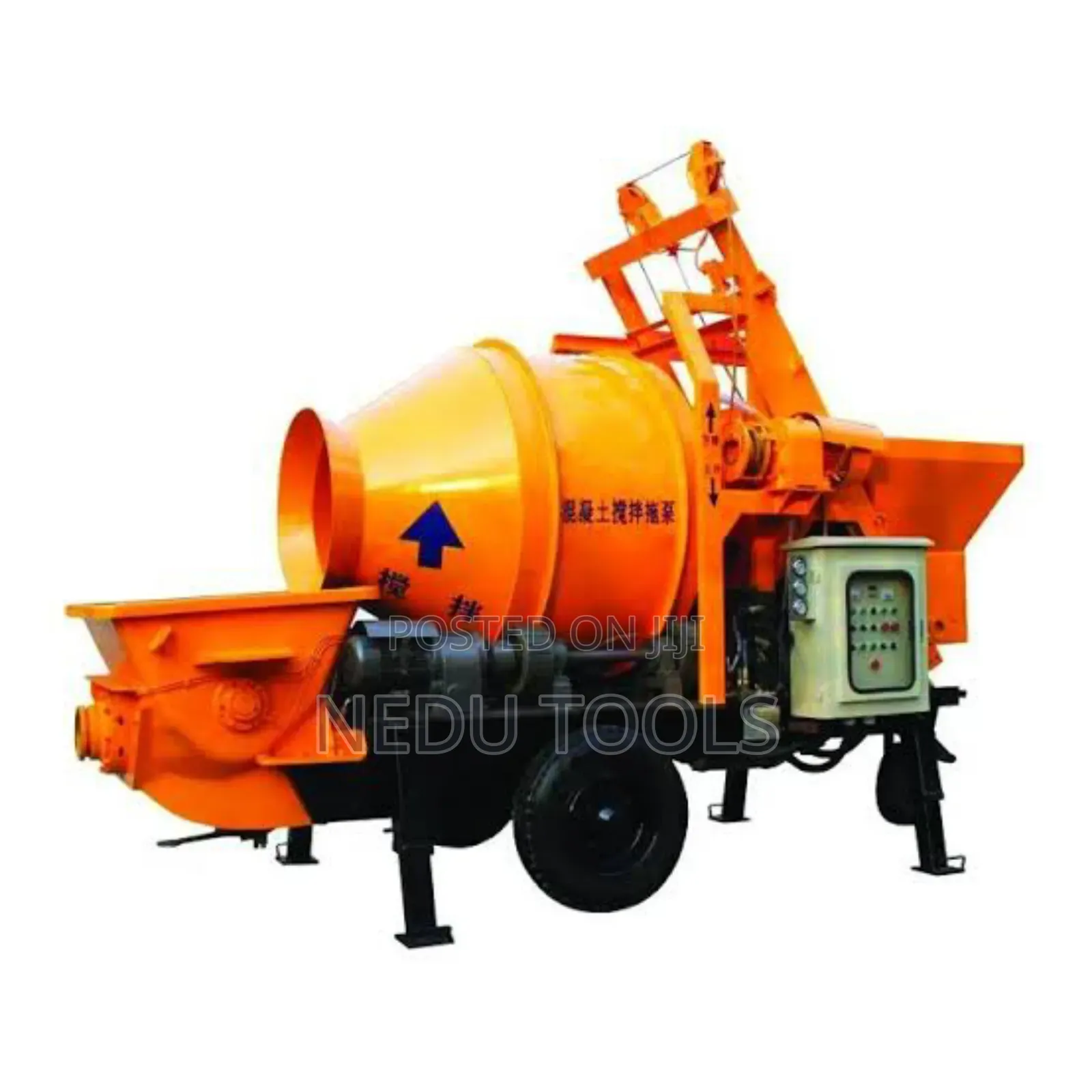 Concrete Mixer With 40cubic Pump