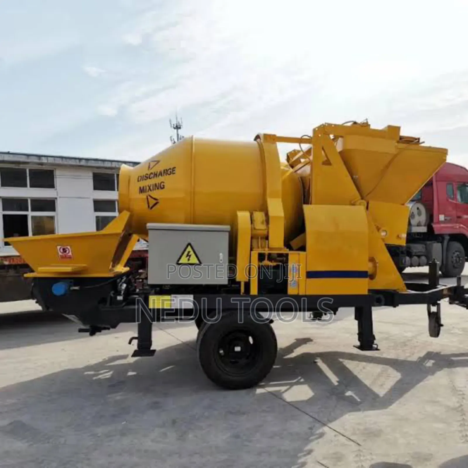 40cubic Pump With Concrete Mixer