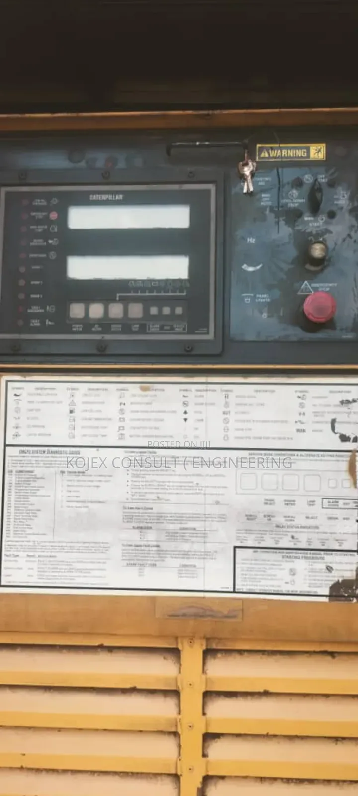 1500kva Cat Soundproof Generator at 118m*