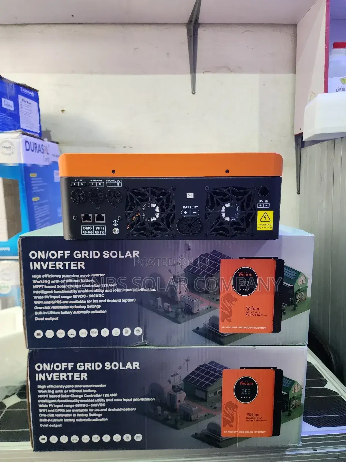 Welion 6.2kva 48v Hybrid Solar Inverter