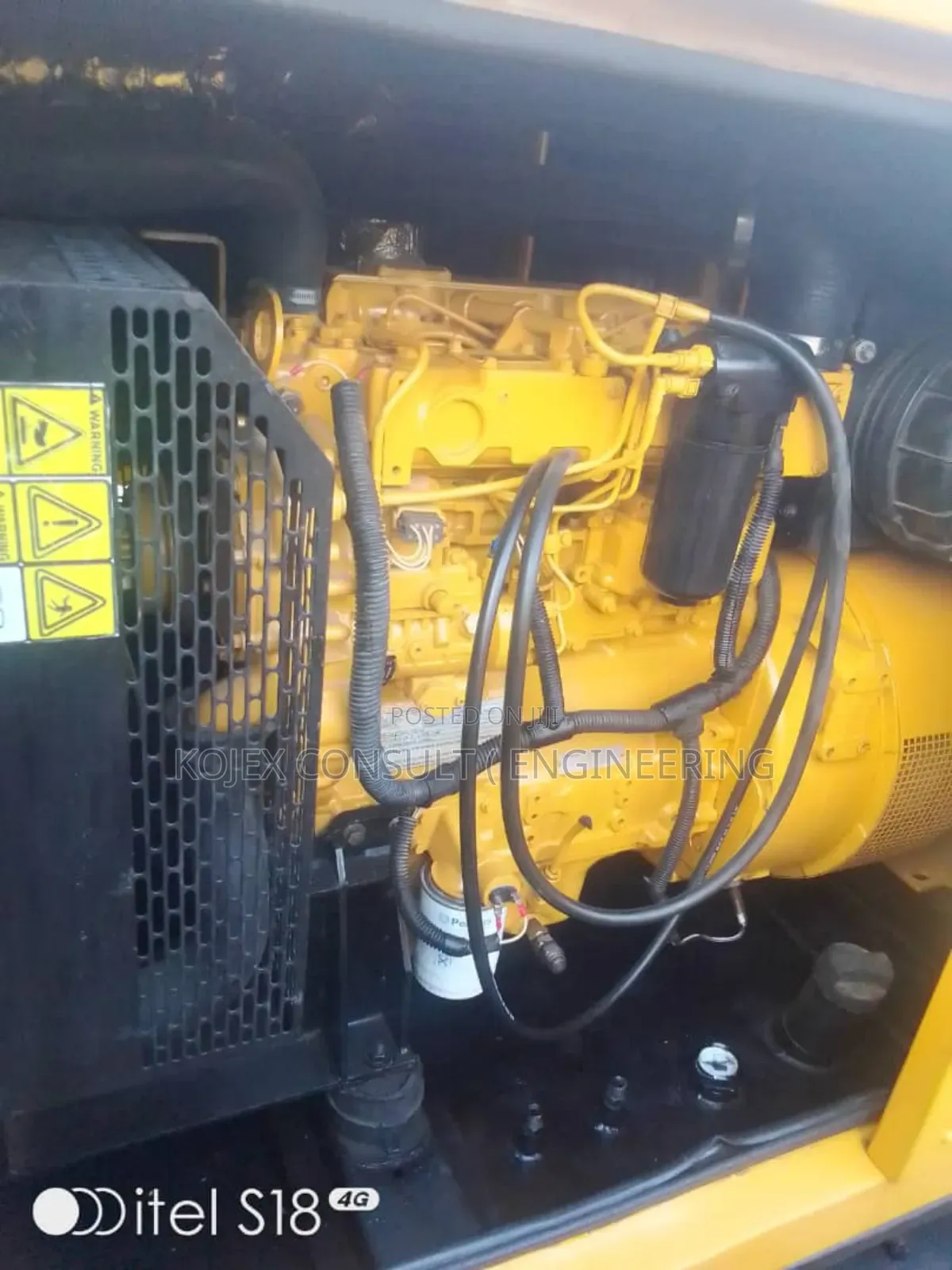100kva Cat Mantrac Soundproof Generator at 11.8m*