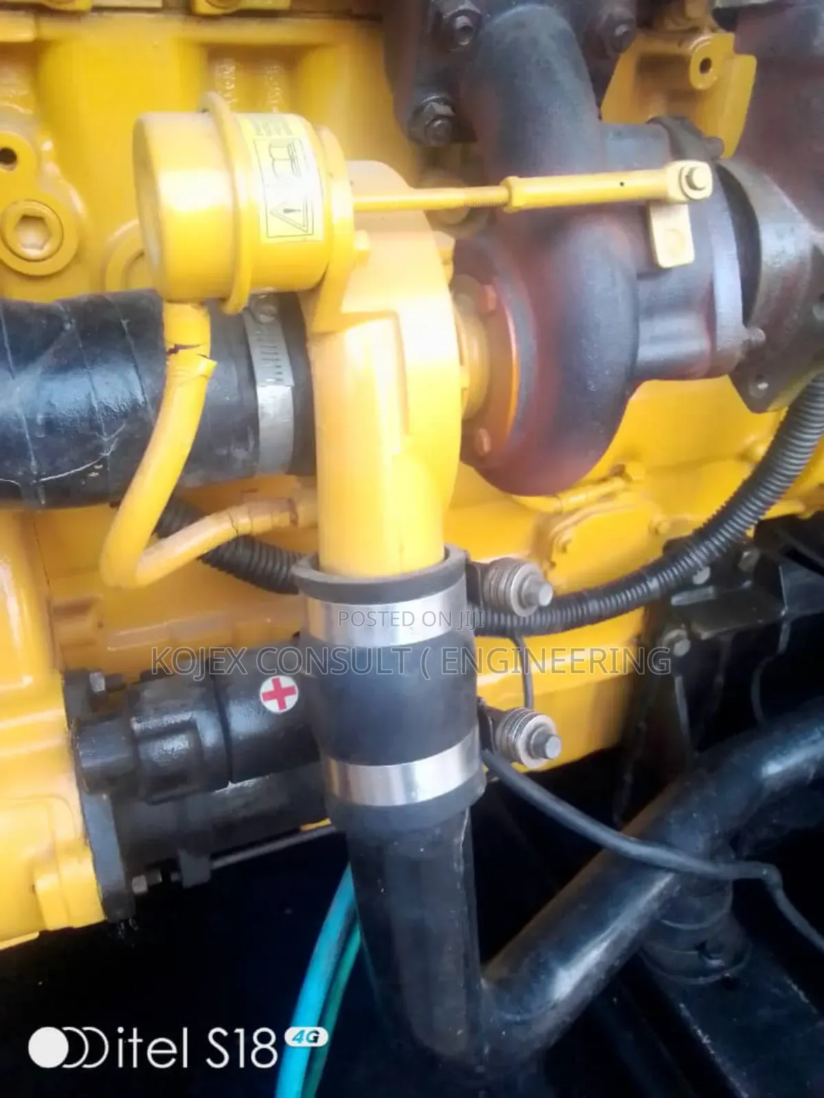 100kva Cat Mantrac Soundproof Generator at 11.8m*