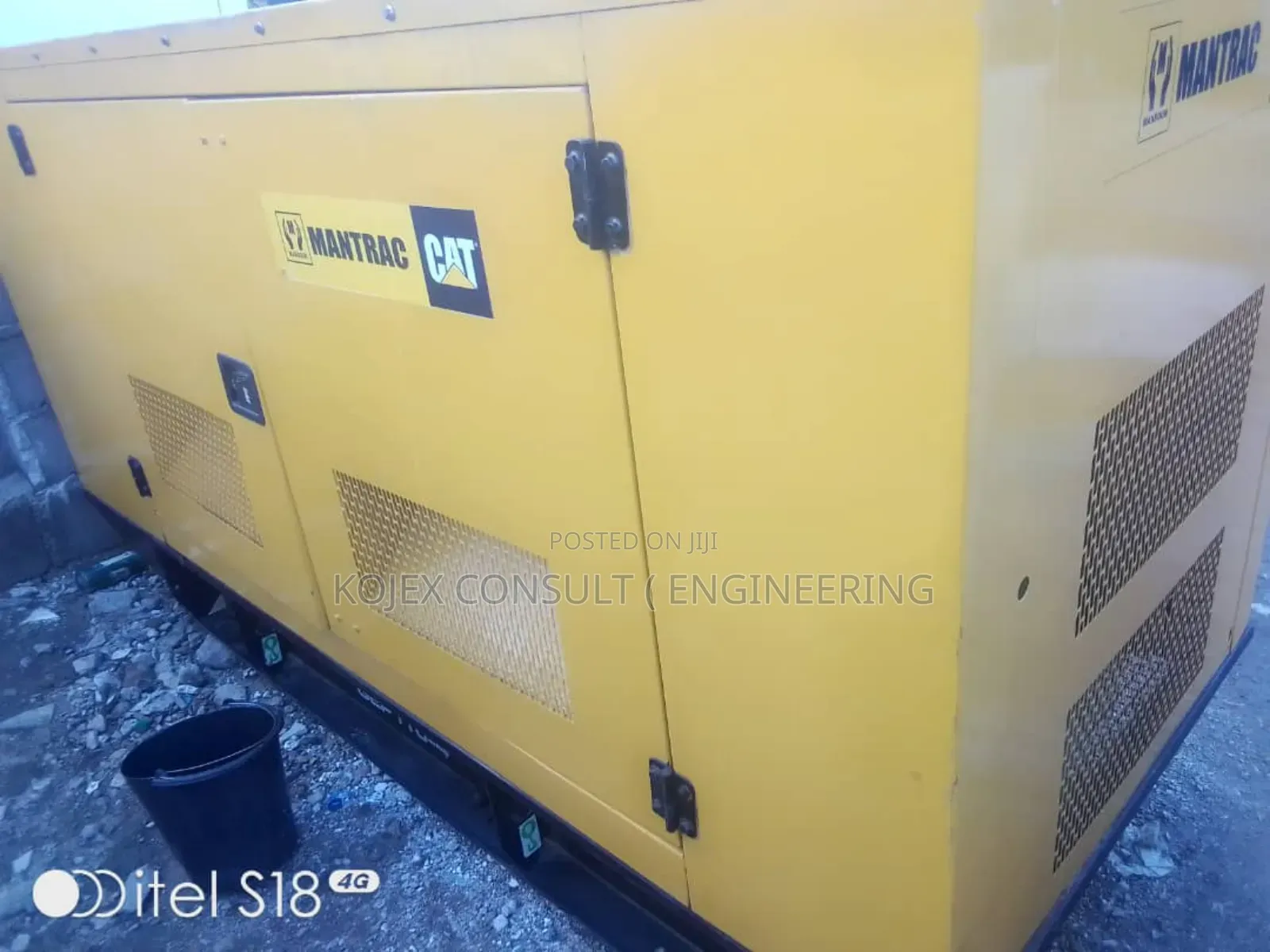 100kva Cat Mantrac Soundproof Generator at 11.8m*