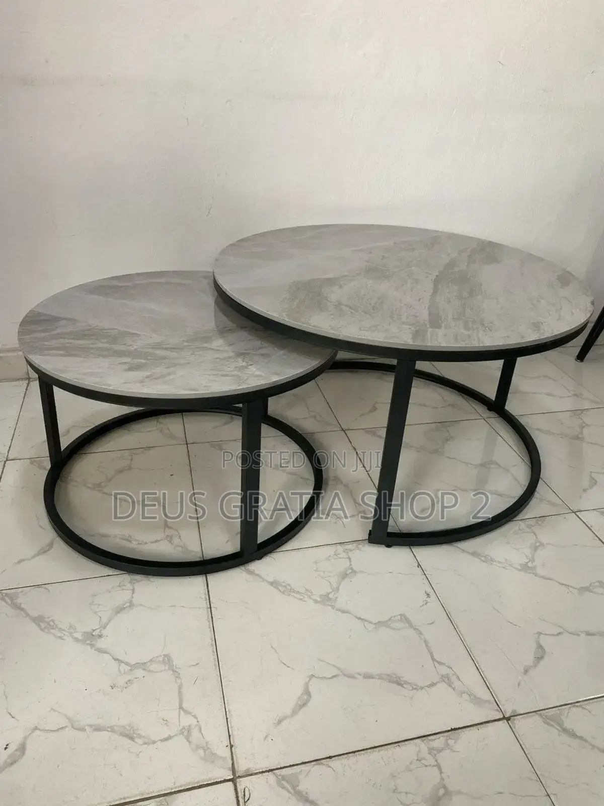 2 in 1 Centre Table Extendable Marble Centre Table