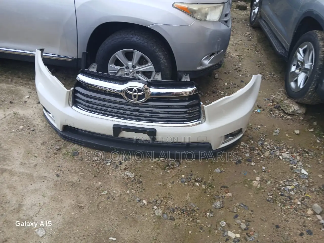 Front Bumper Highlander 2014 2015 2016 Complete