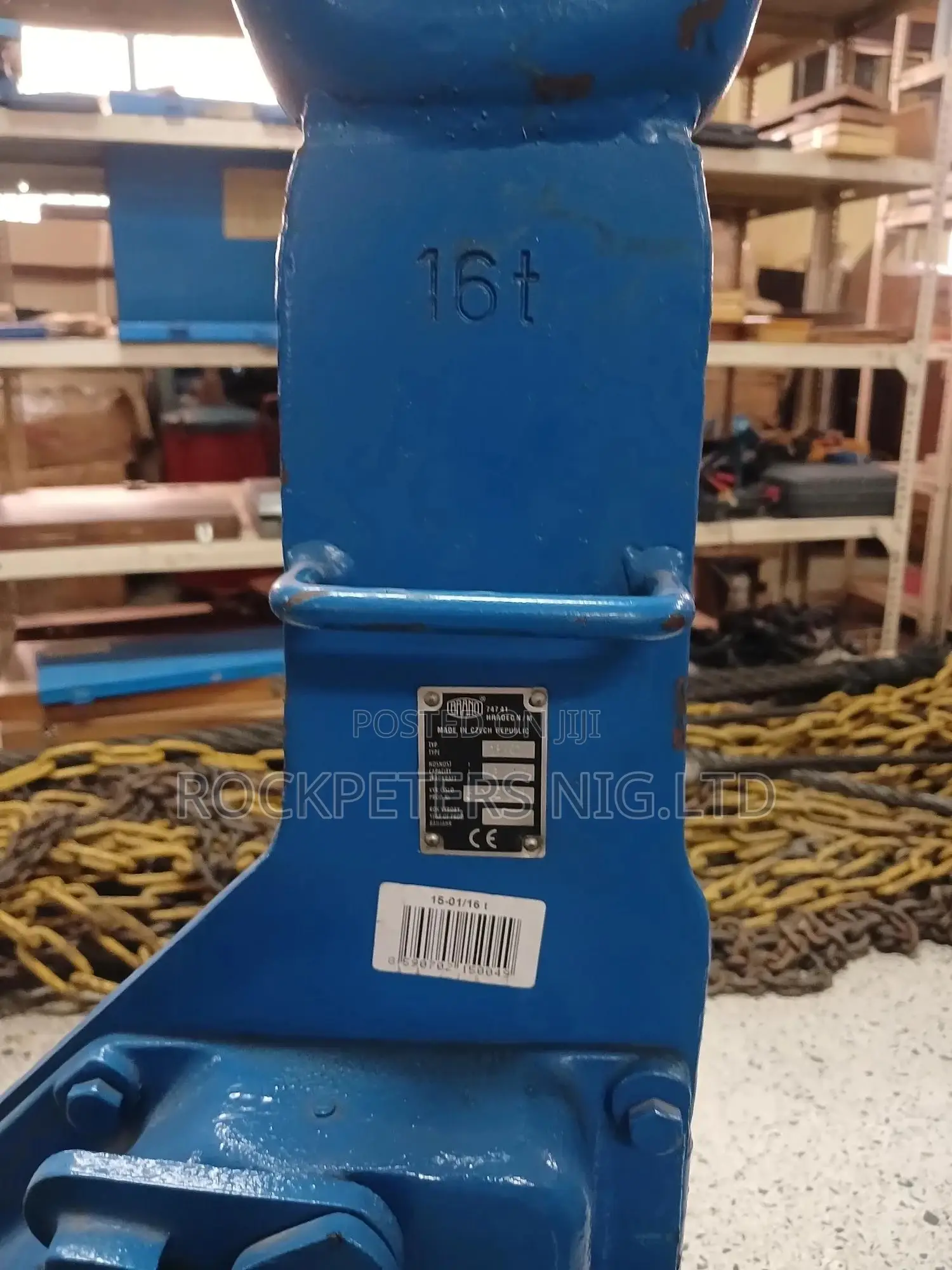 16 Ton Brano 15-01 Mechanical Steel Jack