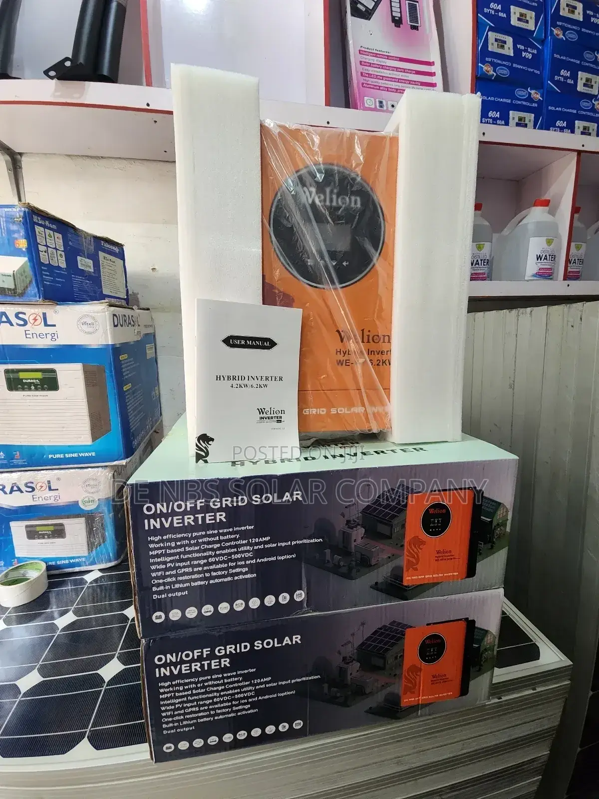 Welion 6.2kva by 48v Hybrid Inverter