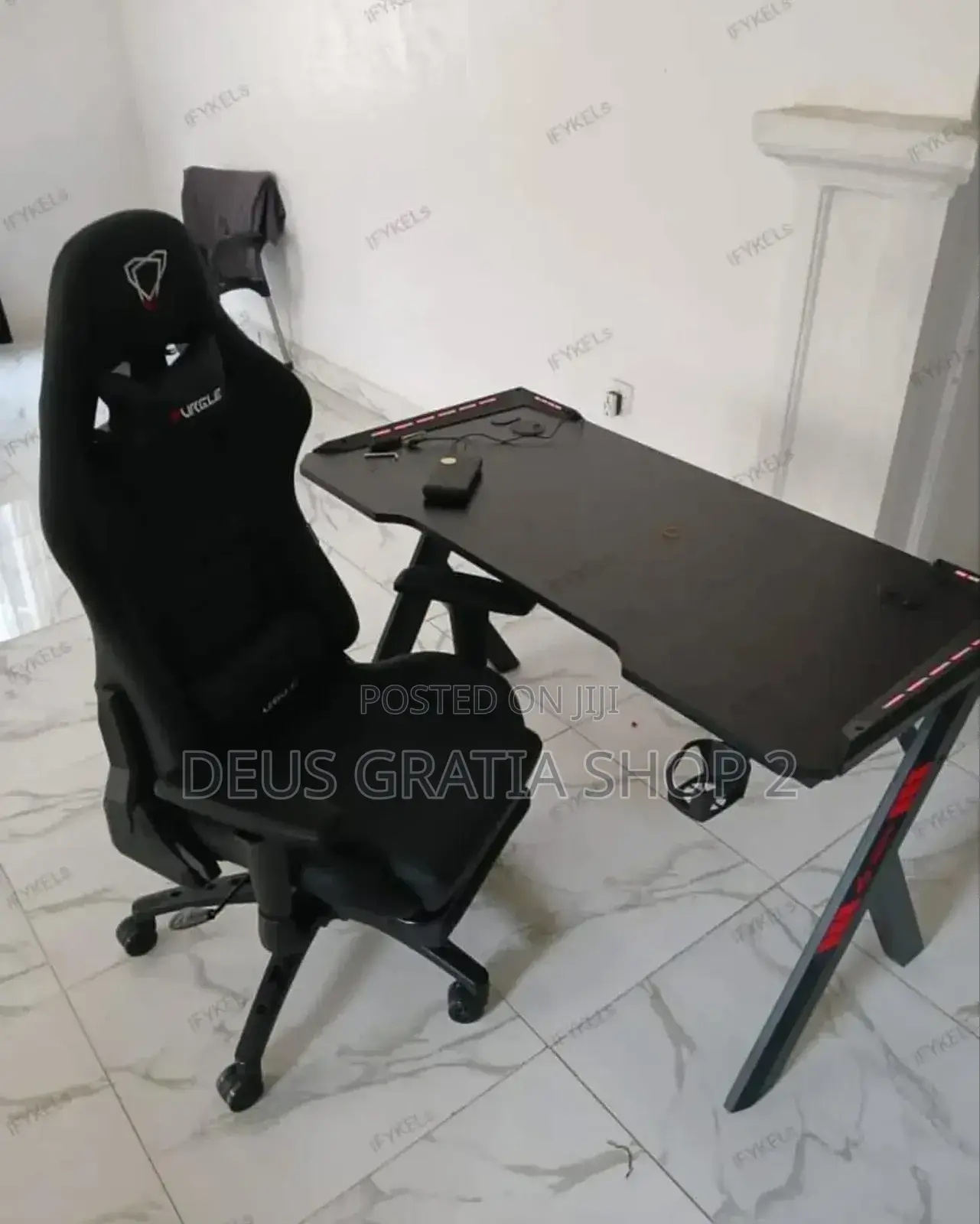 Gaming Chair and Gaming Table