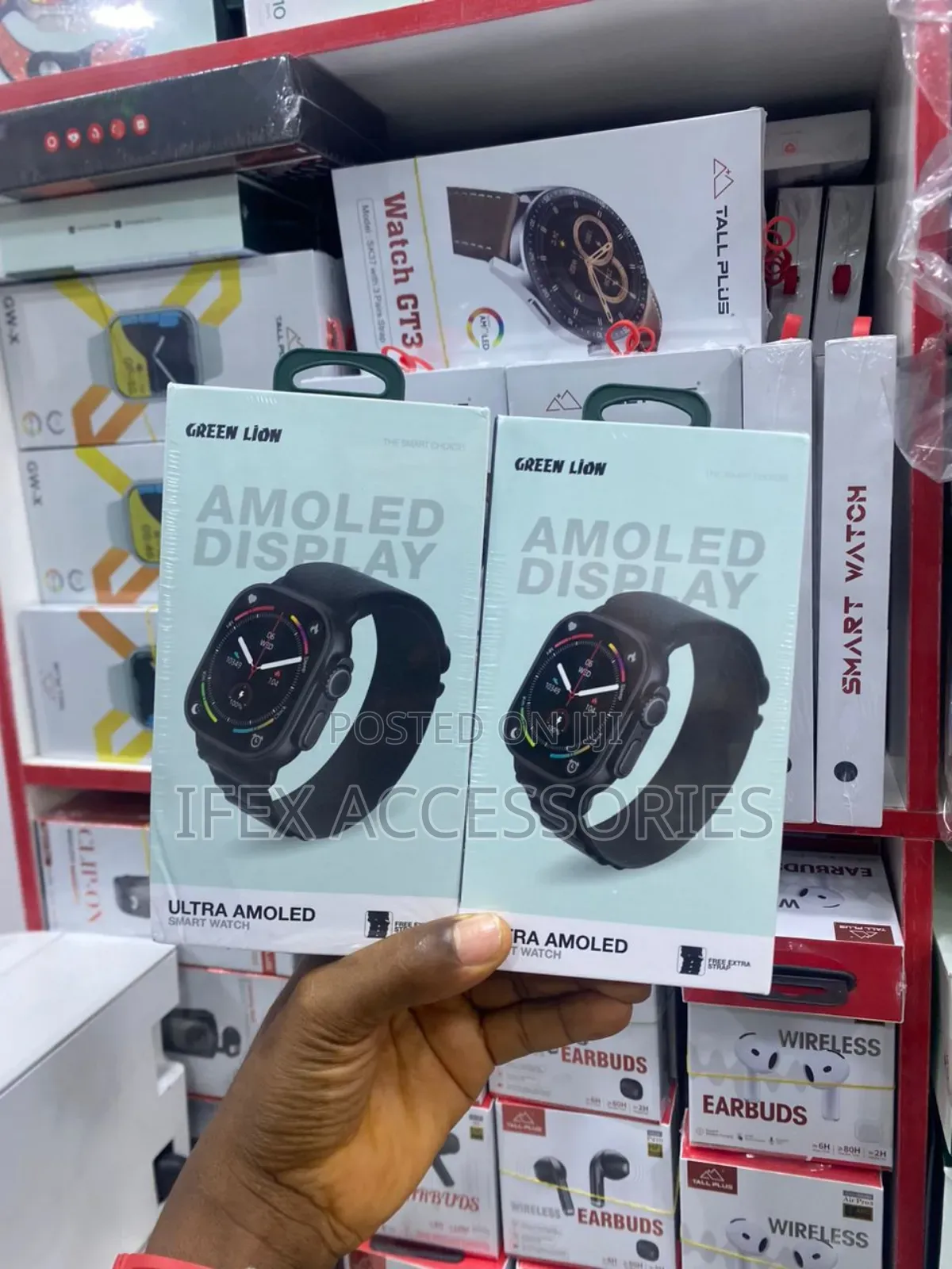 Green Lion Ultra Amoled Smart Watch