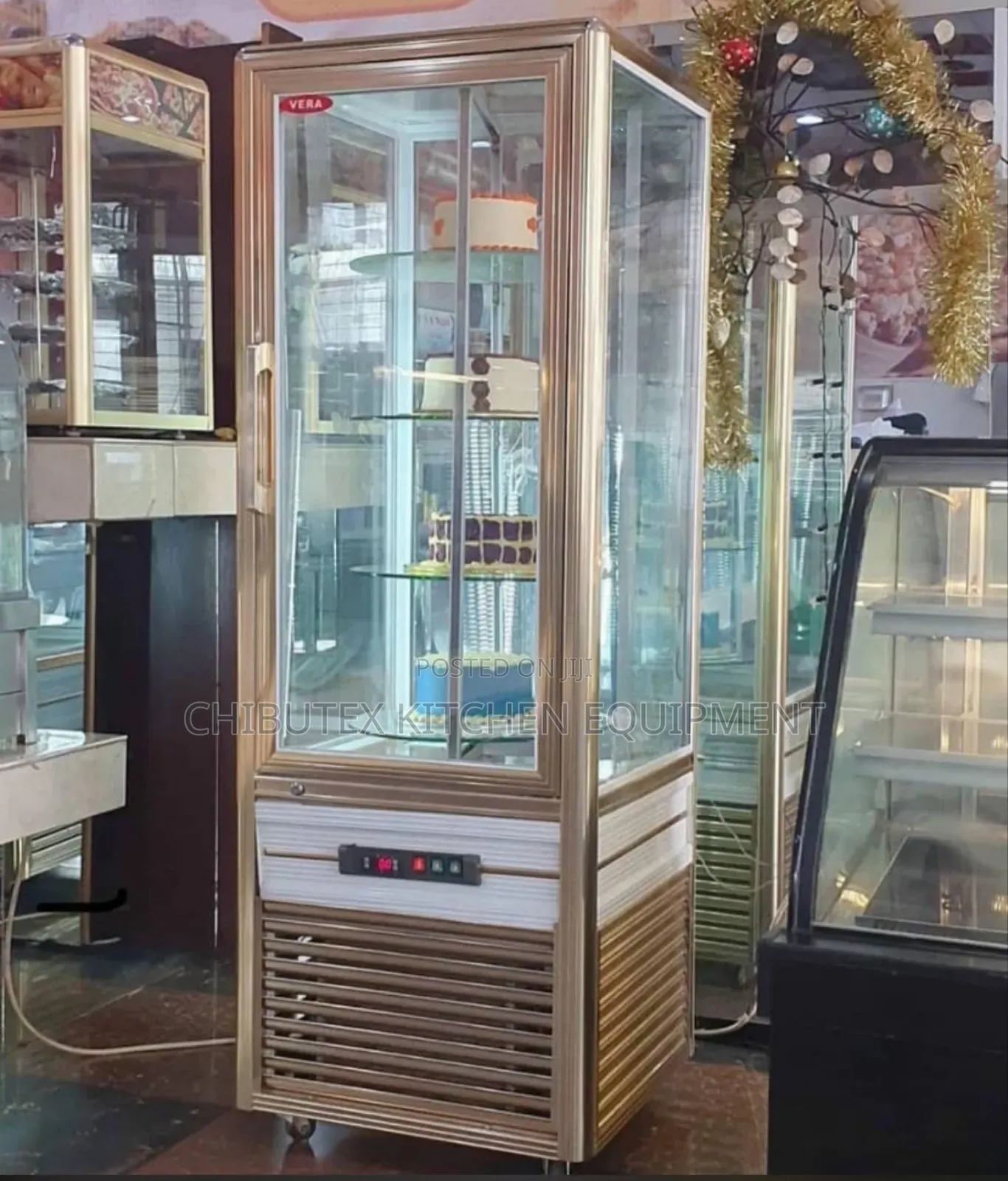 Industrial Cake Display Chiller Standing