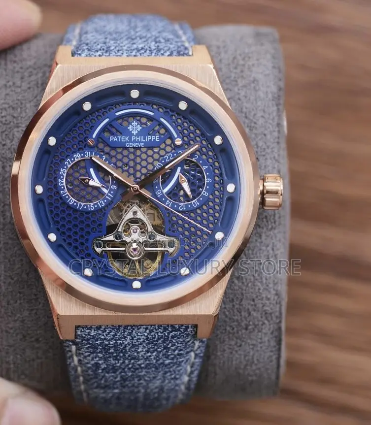 Patek Philippe Quality Luxury Men Jeans Wristwatch