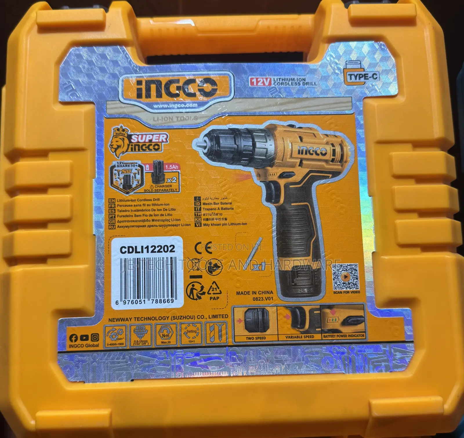 1.5ah Batteries Cordless Drill 12v