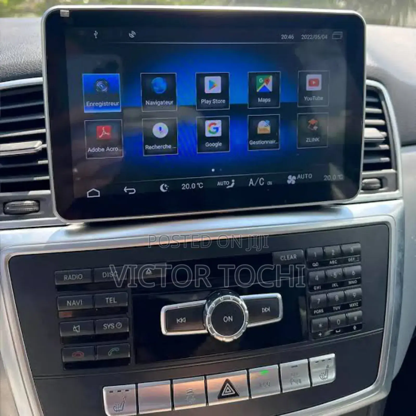 Android Screen Car Play Benz Ml350 2012 - 2015 /Gle