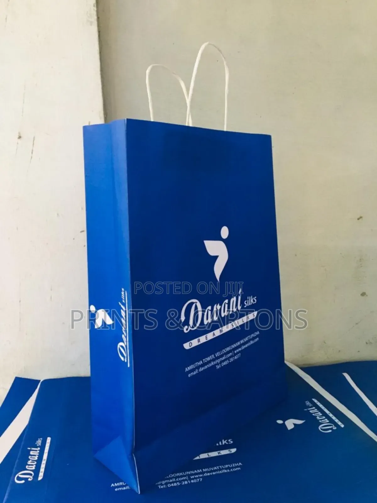 Custom Branded Paper Bag for Product