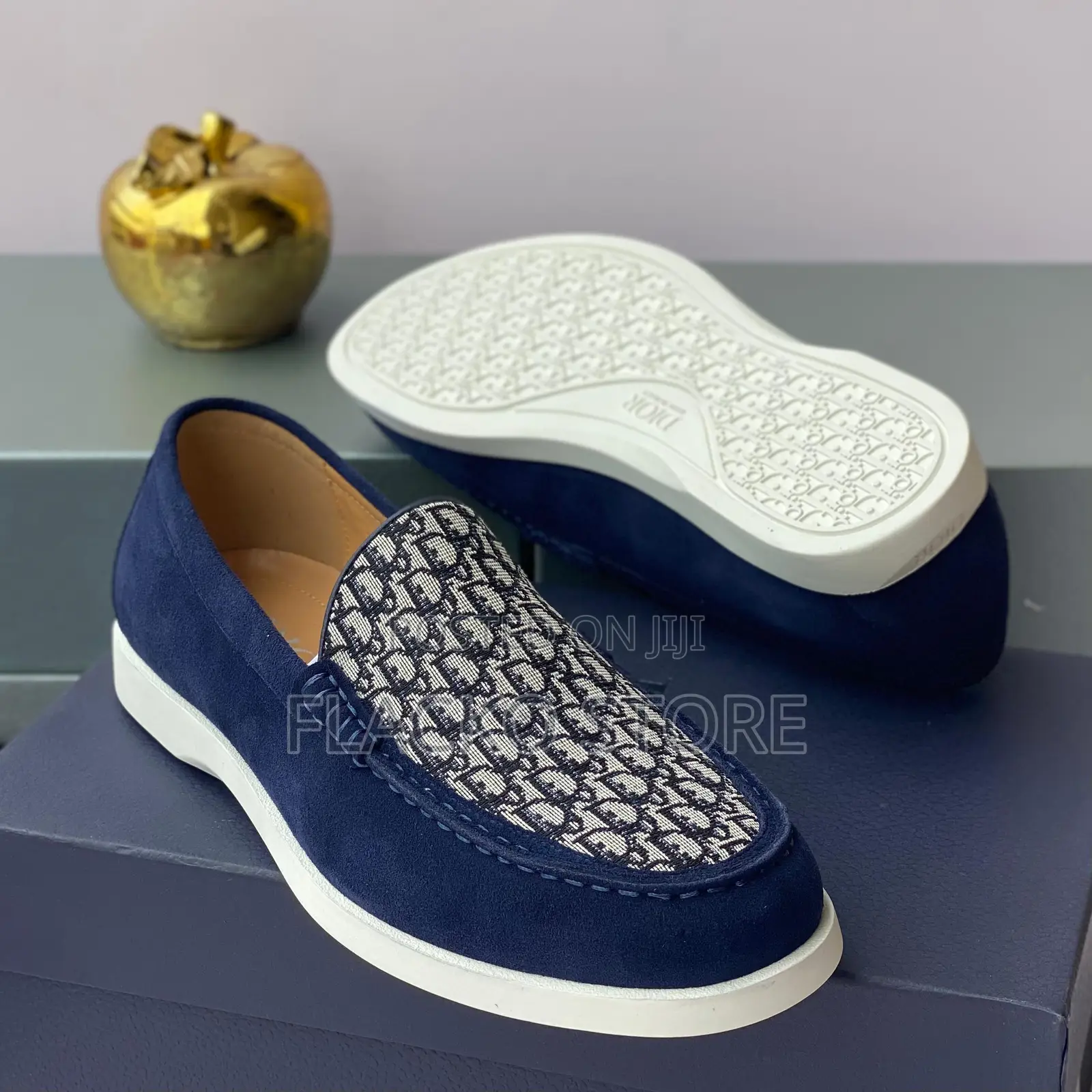 Original Christian Dior Moccasin Loafers Shoes