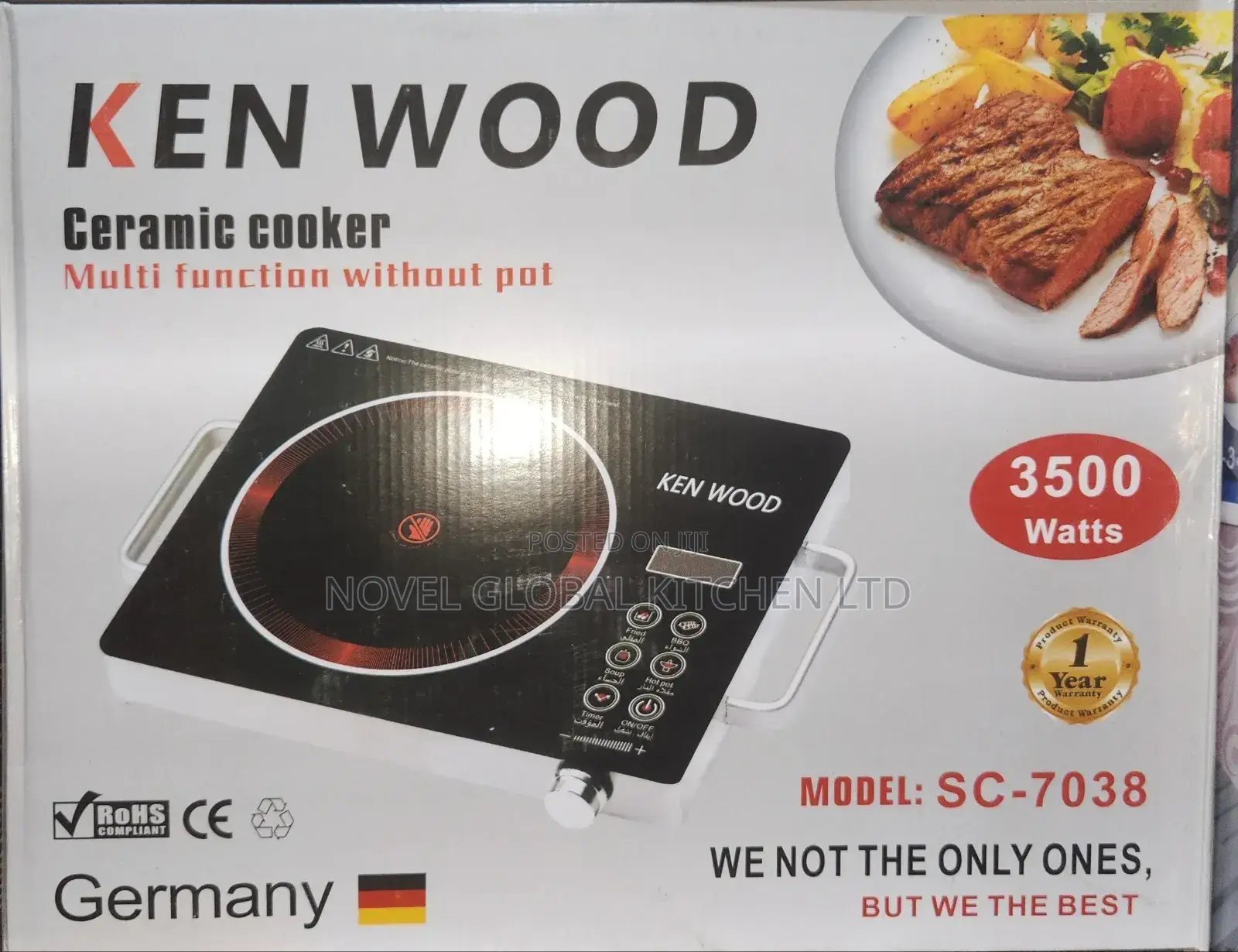 Kenwood Infrared Cooktop