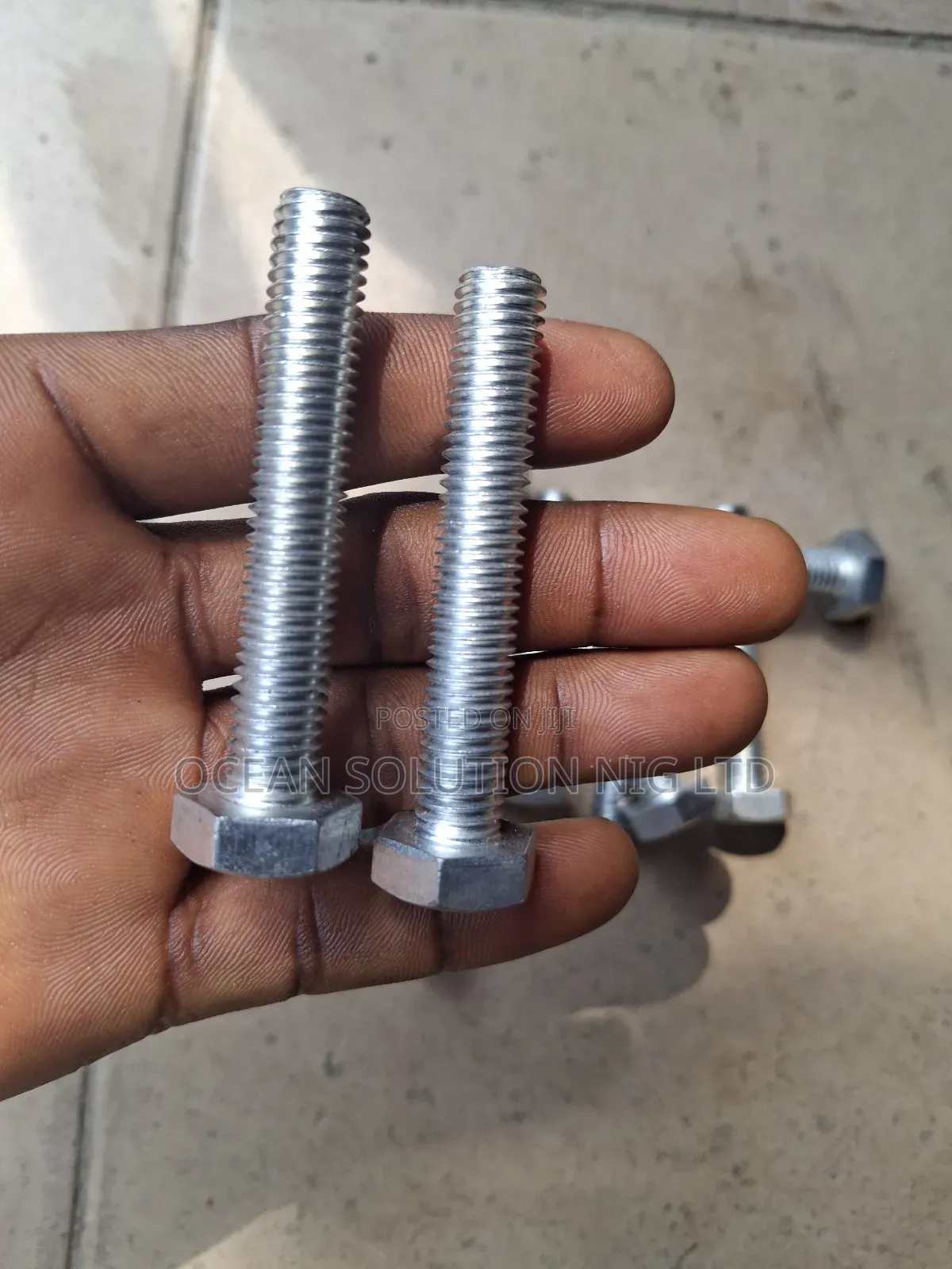 10mm X 60 Bolt With Nut/ M10x60 Bolt/ 21/2" Bolt With Nut