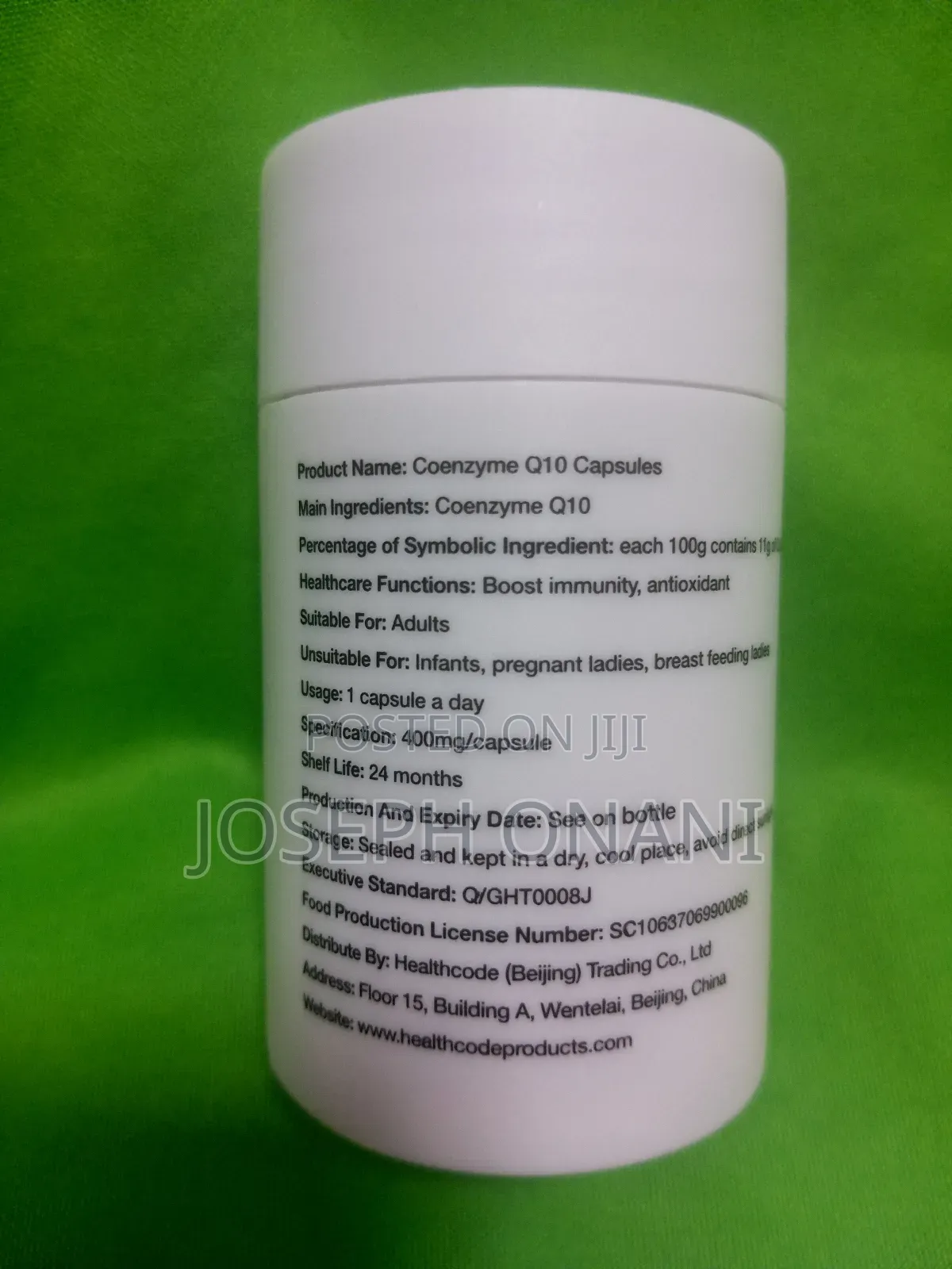 Healthcode Coenzyme Q10 Soft Capsule