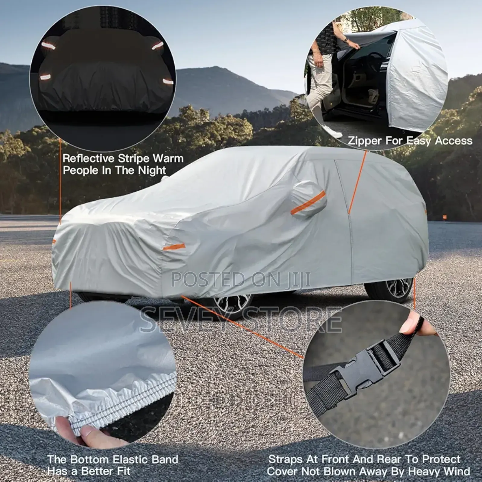 Suv Car Cover Waterproof All Weather For Automobiles,Outdoos