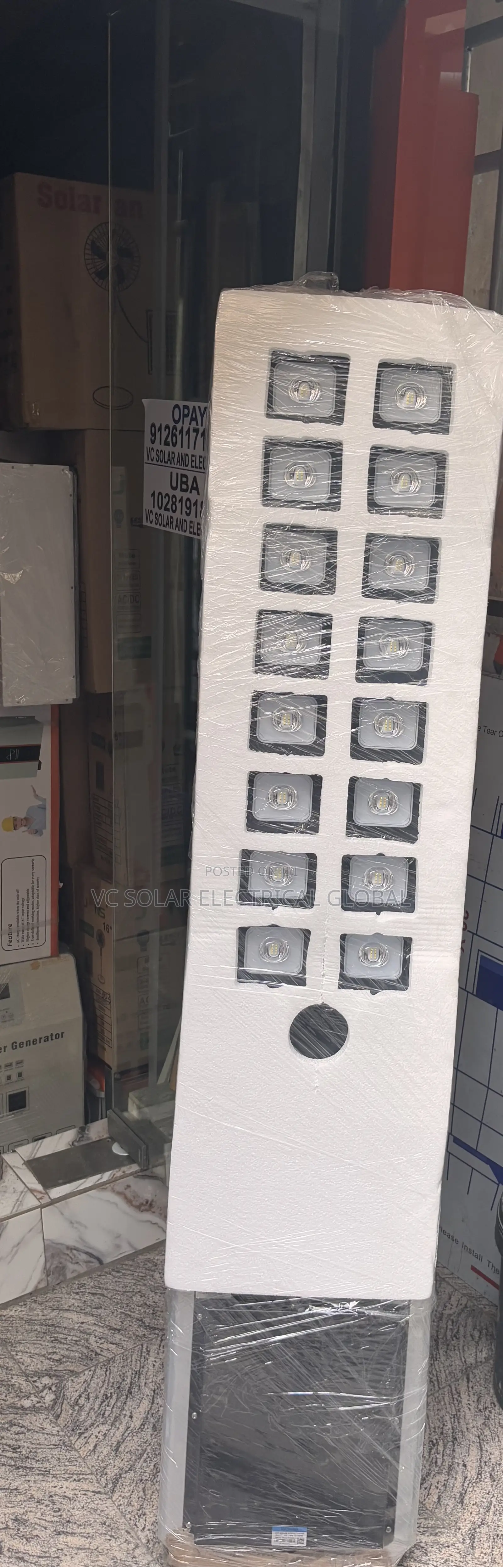 Wakatek Industrial Solar Street Lights 160w 16eyes