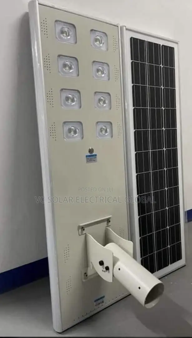 60w Wakatek Solar Street Light All in One ,8 Lightening