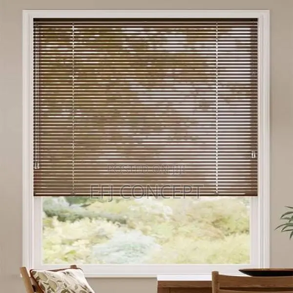 Woodgrain Walnut 25mm Venetian Window Blind