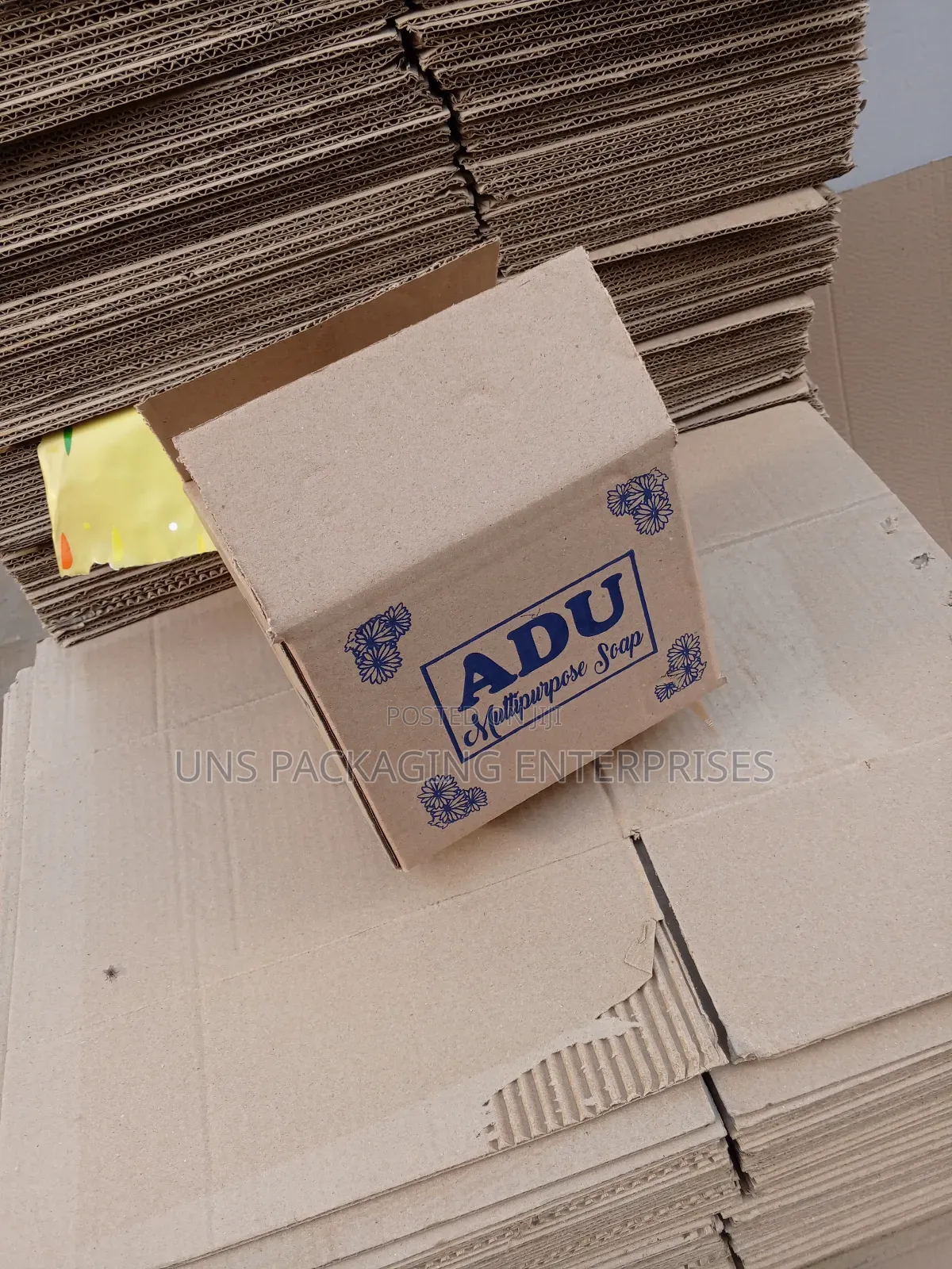 Currogated Soap Carton