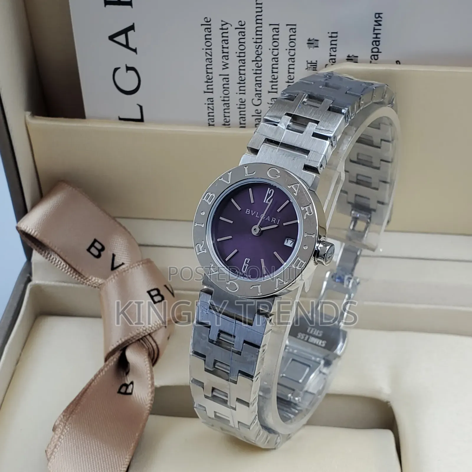 Luxury Bvlgari Female Wristwatch