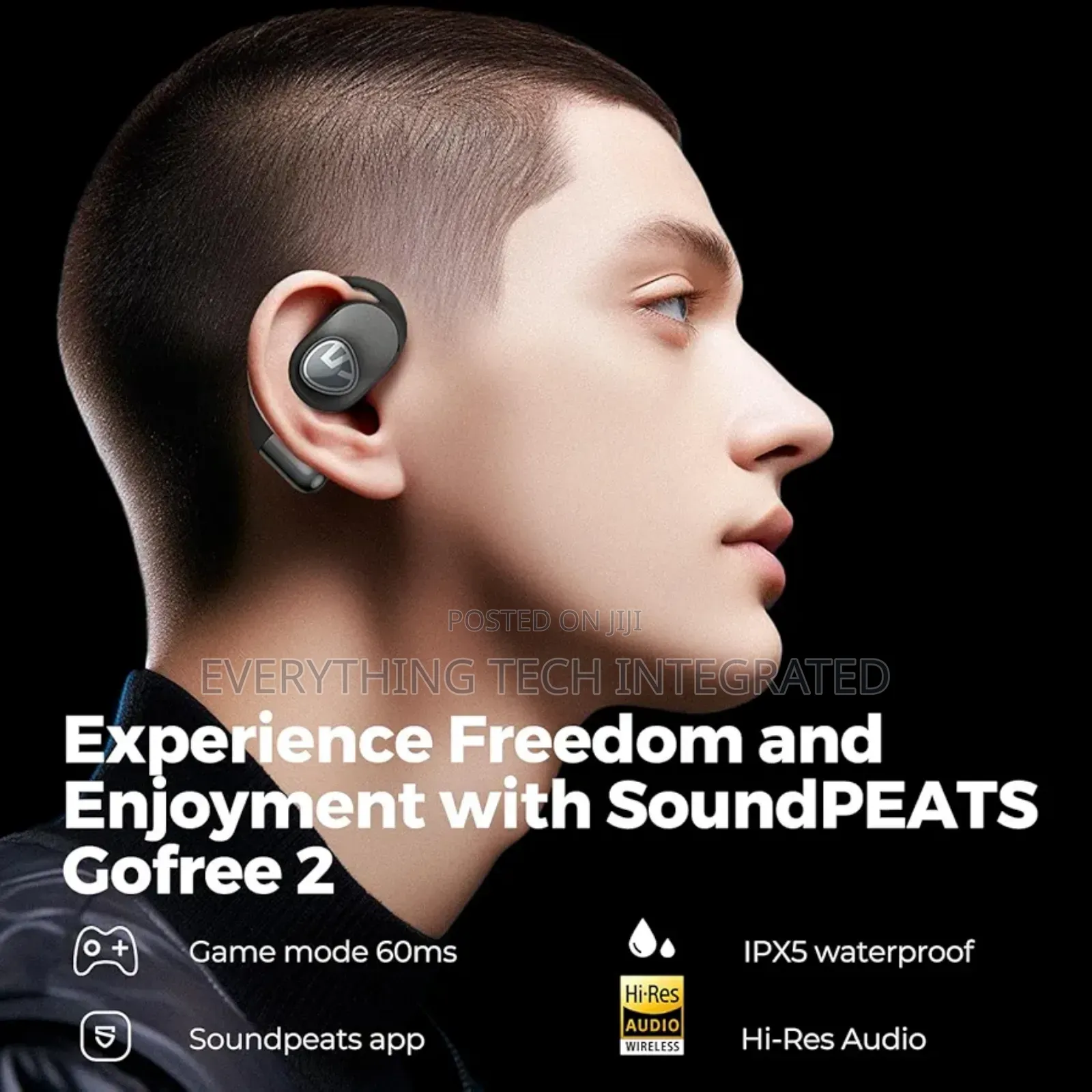 Soundpeats Gofree2 Open Ear Headphones Over Ear Buds Ldac