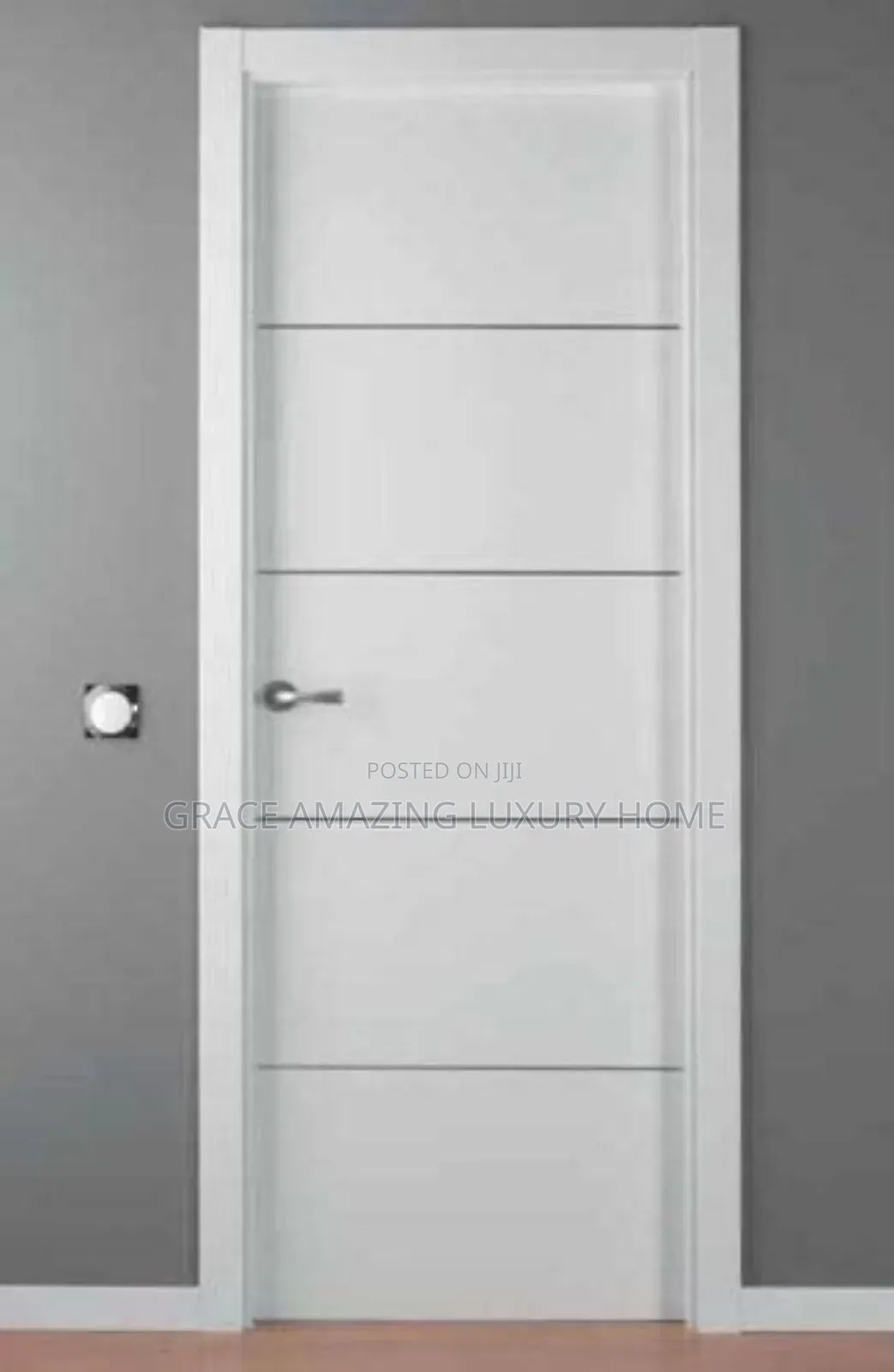 White Colour Turkish Wooden Door