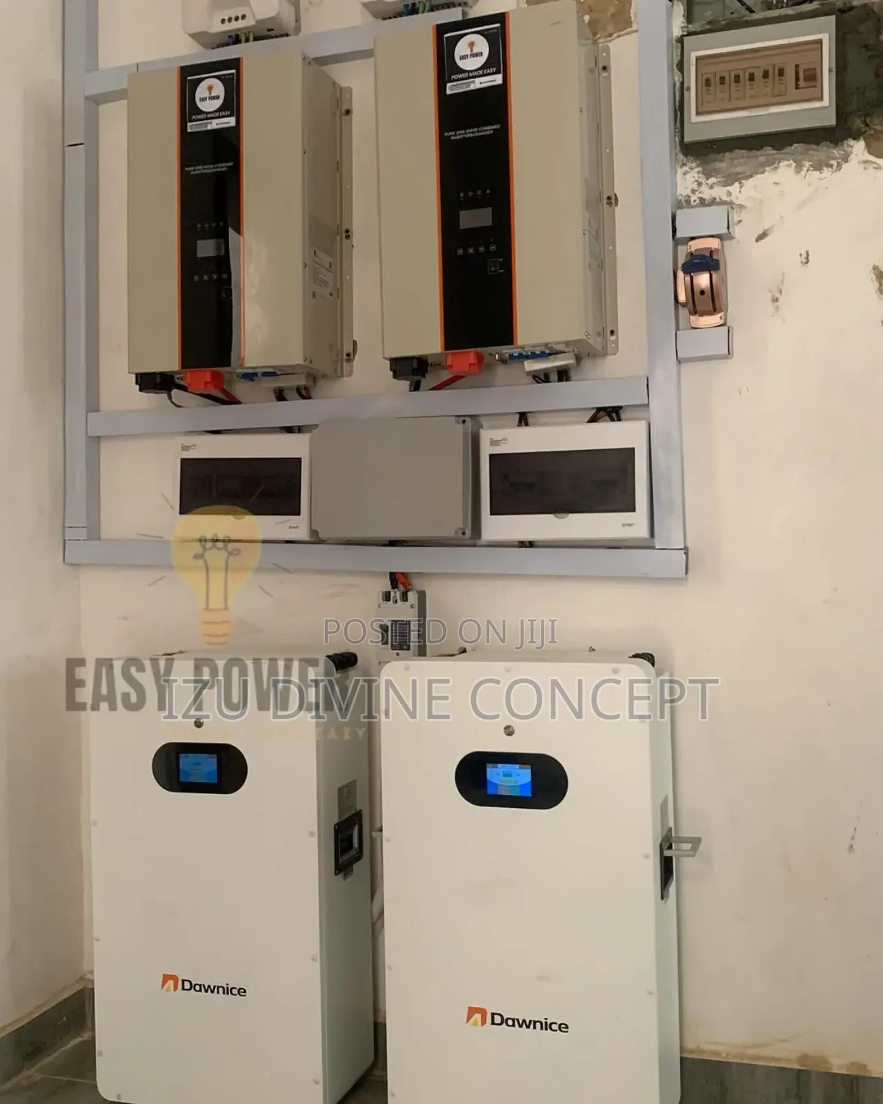 20kva Inverter Setup and 30 KWH Lithium Battery Backup