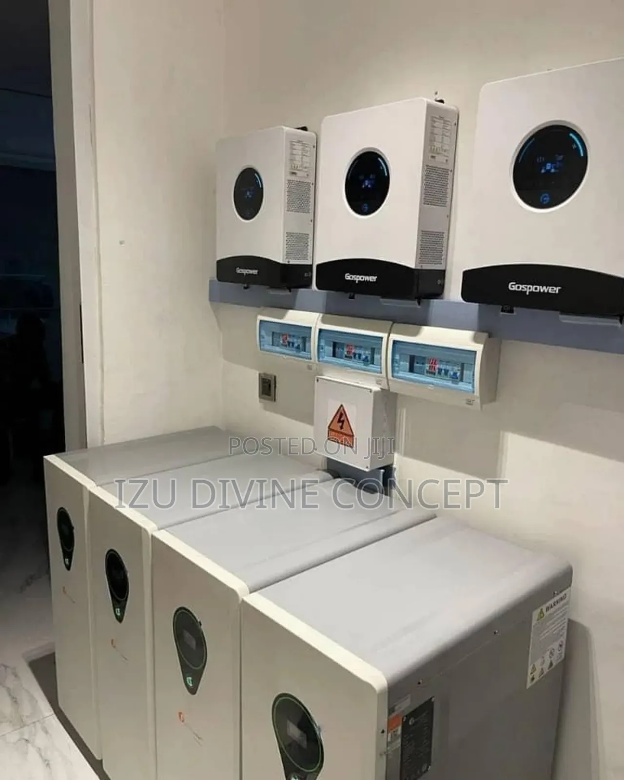 30 Kva Inverter Setup and 70 KWH Lithium Battery Backup
