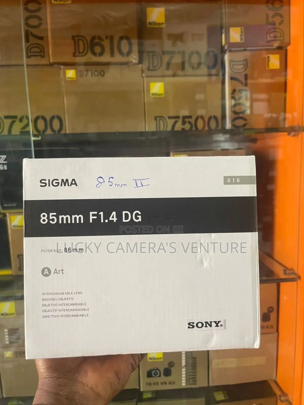 Lens, Sigma 85mm Lens for Sony Camera