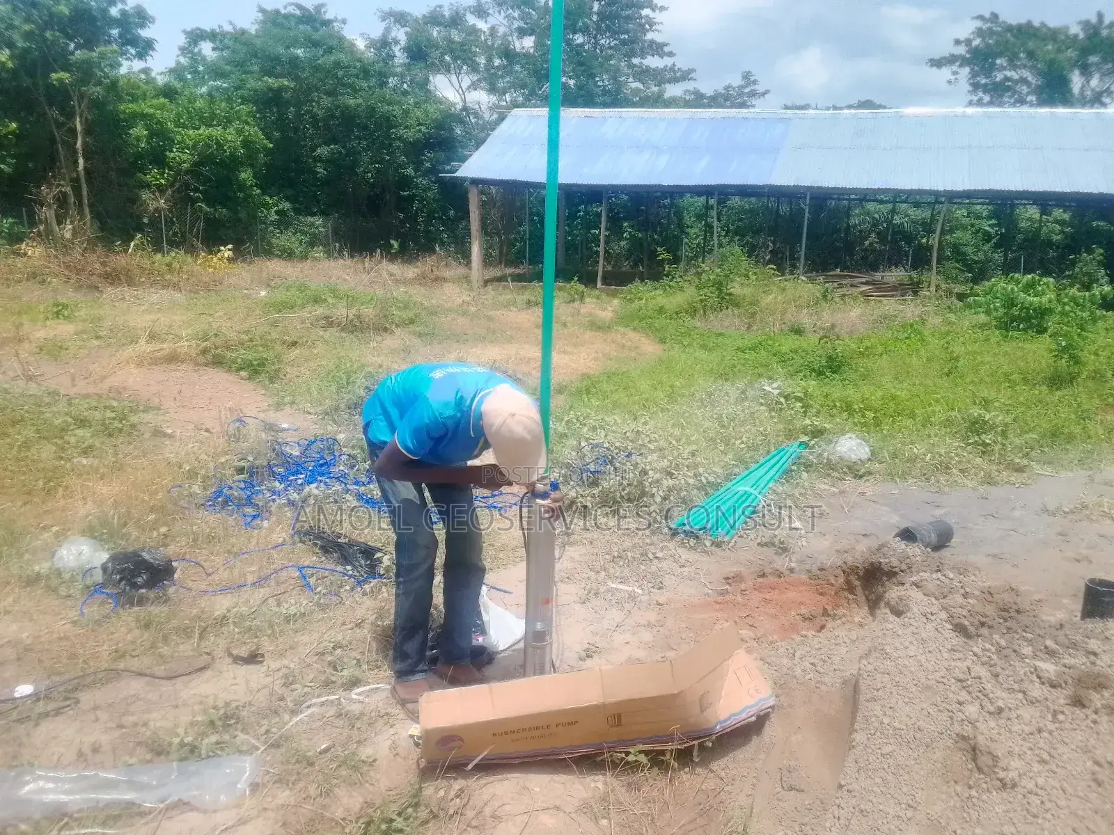 Borehole Drilling and Pump Installation