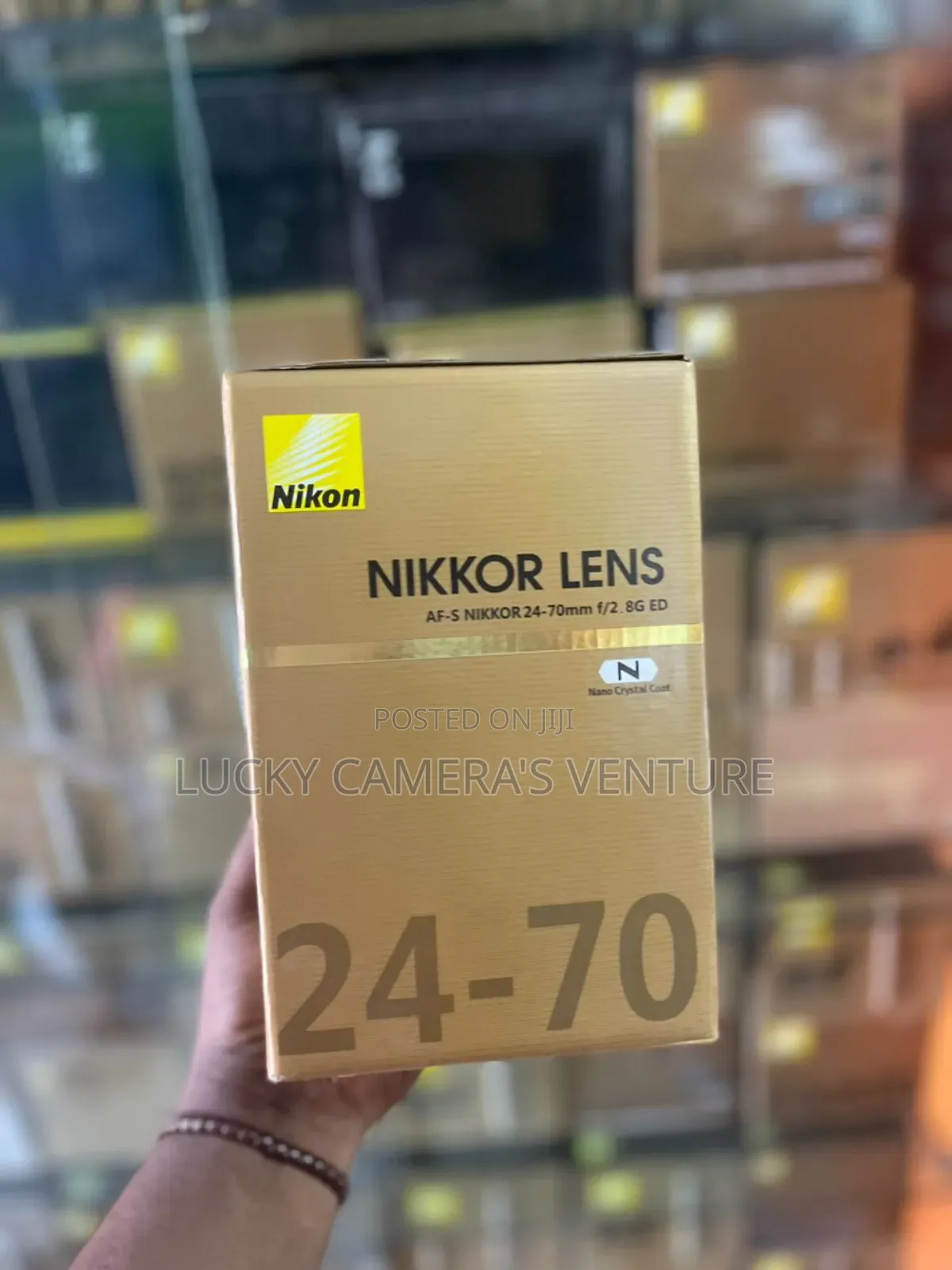 Lens, Nikon 24-70mm, 1:2.8g Ed