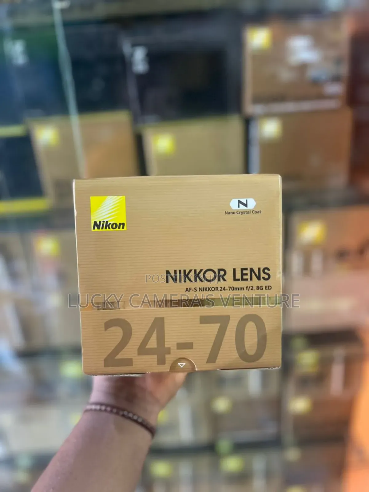 Lens, Nikon 24-70mm, 1:2.8g Ed