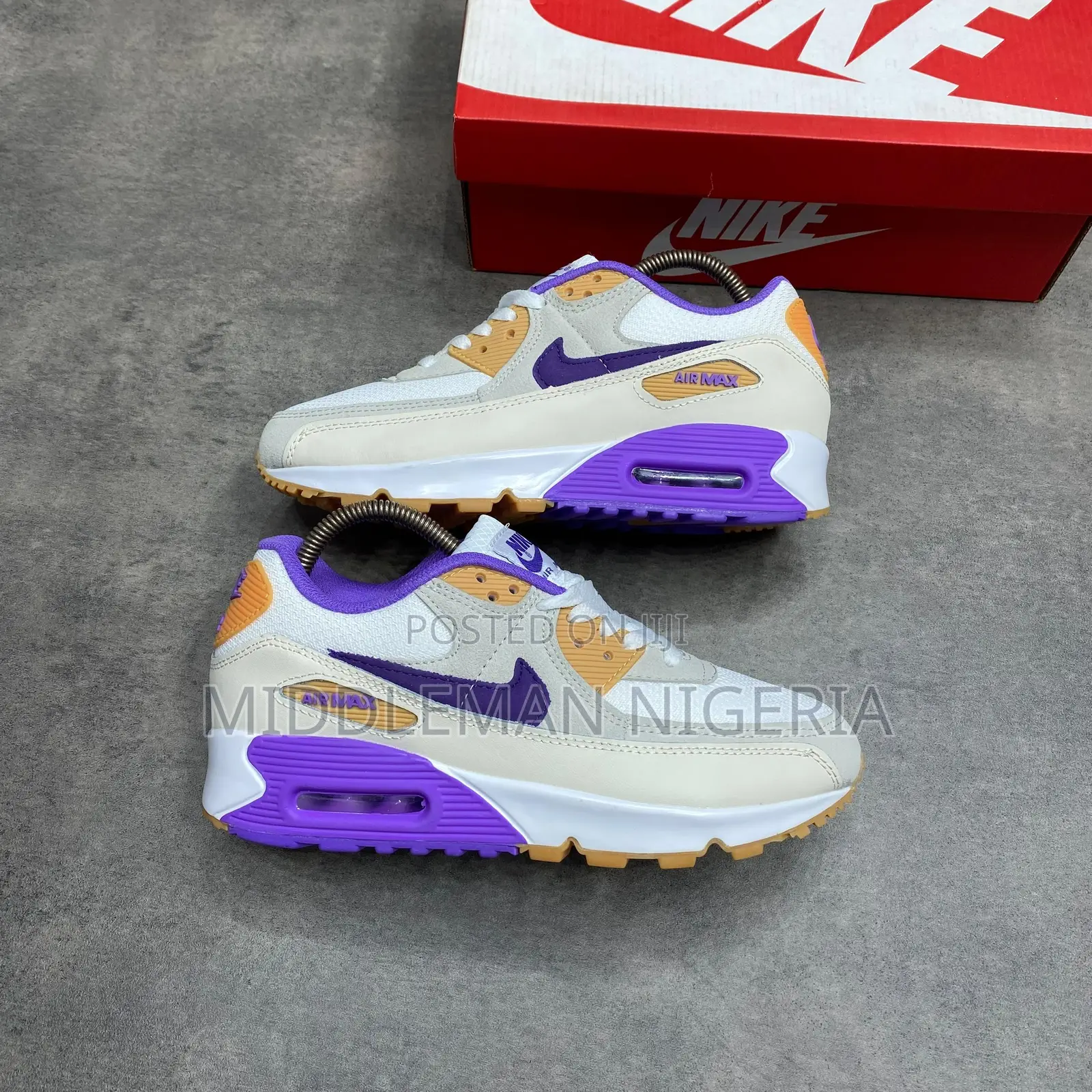 Nike Airmax 90 Action Grape Citron Sneakers